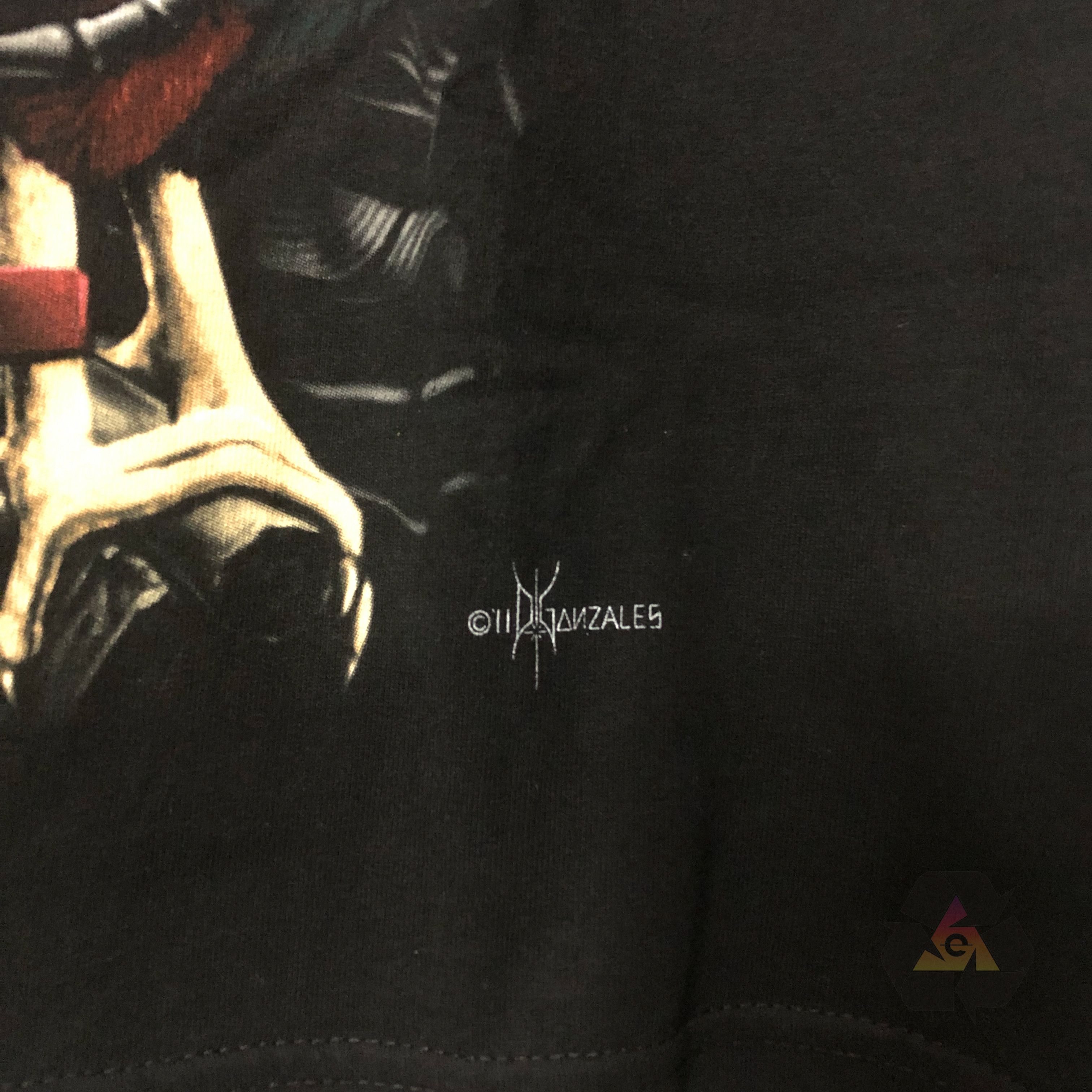 Japanese Brand Vintage David Gonzales Art Jallero Grandfather T-Shirt Y2K Size US L / EU 52-54 / 3 - 6 Thumbnail