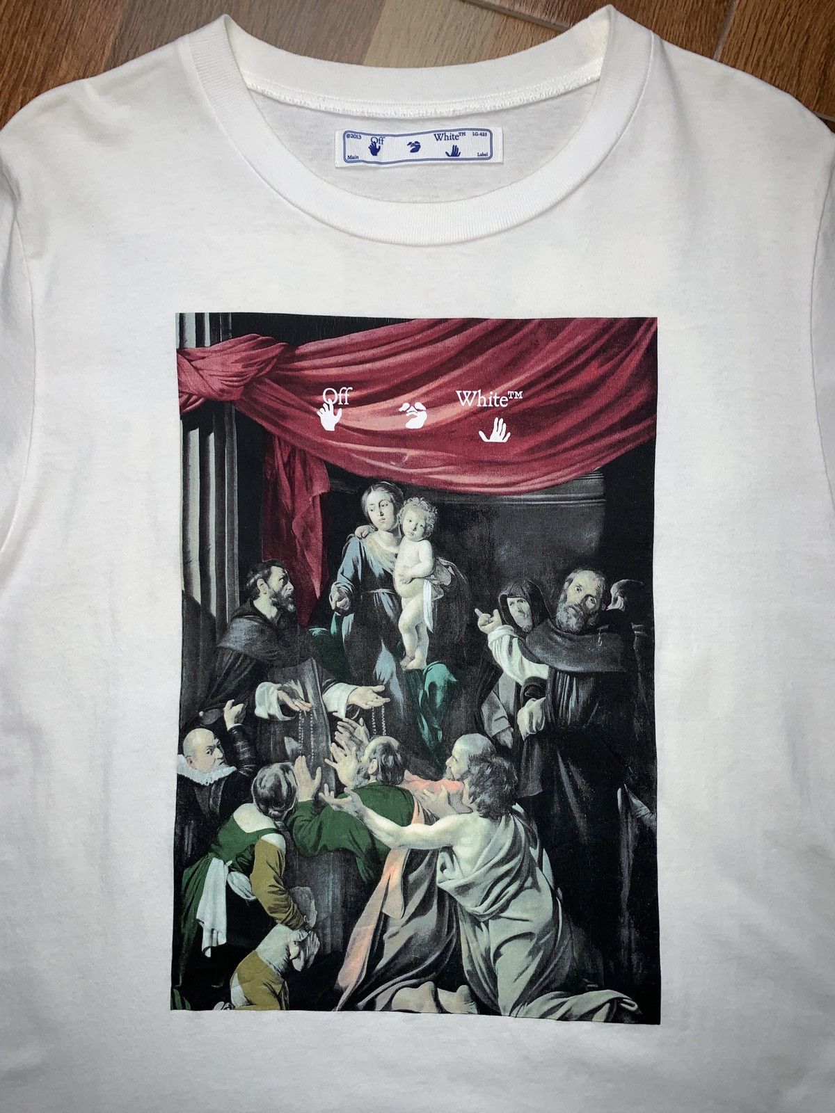 Off-White OFF-WHITE Caravaggio Painting Oversized Tee Size US M / EU 48-50 / 2 - 4 Thumbnail
