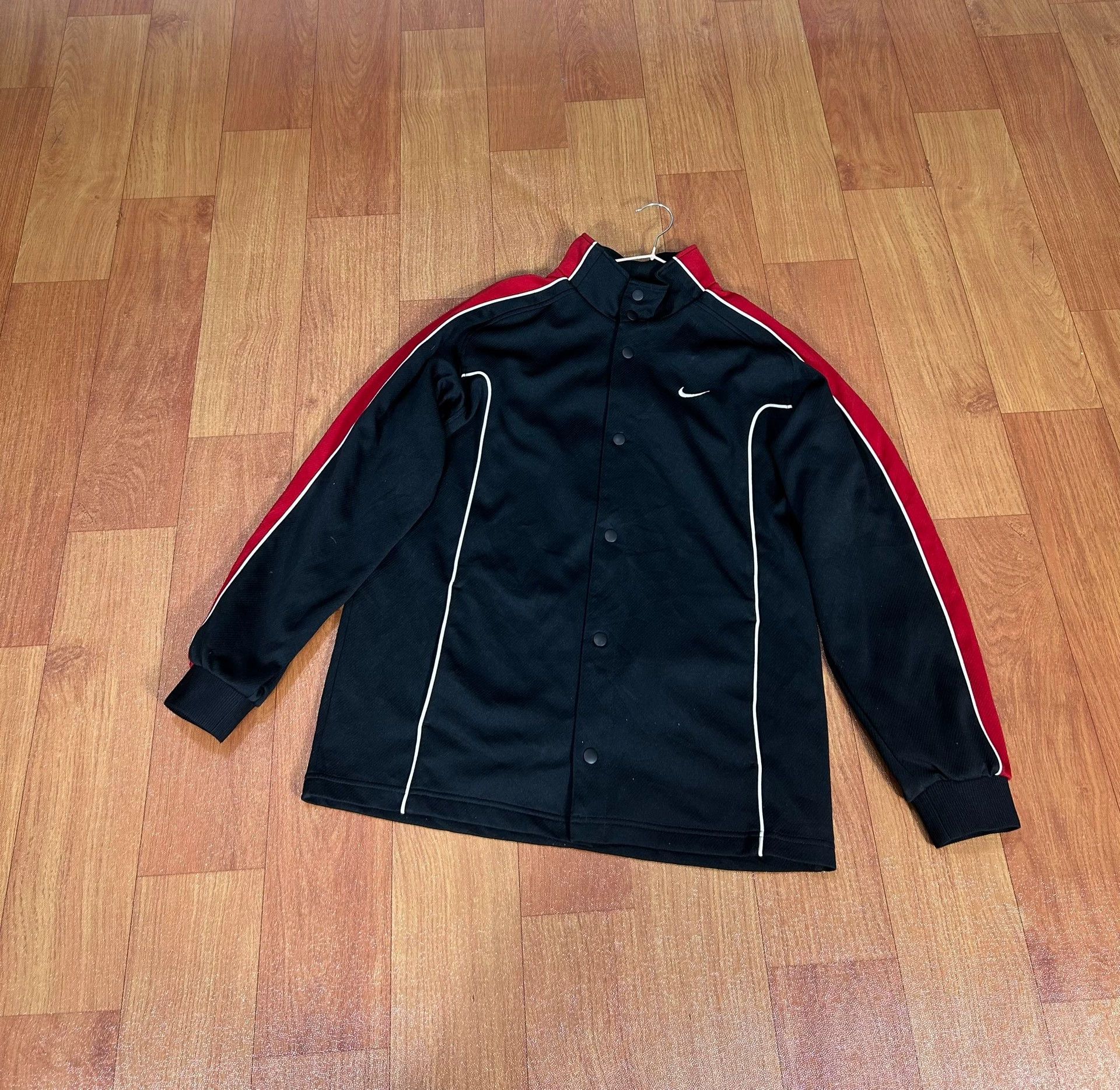 Nike Authentic Nike Unisex Vintage 90s Track Jacket / Windbreaker Size US M / EU 48-50 / 2 - 1 Thumbnail