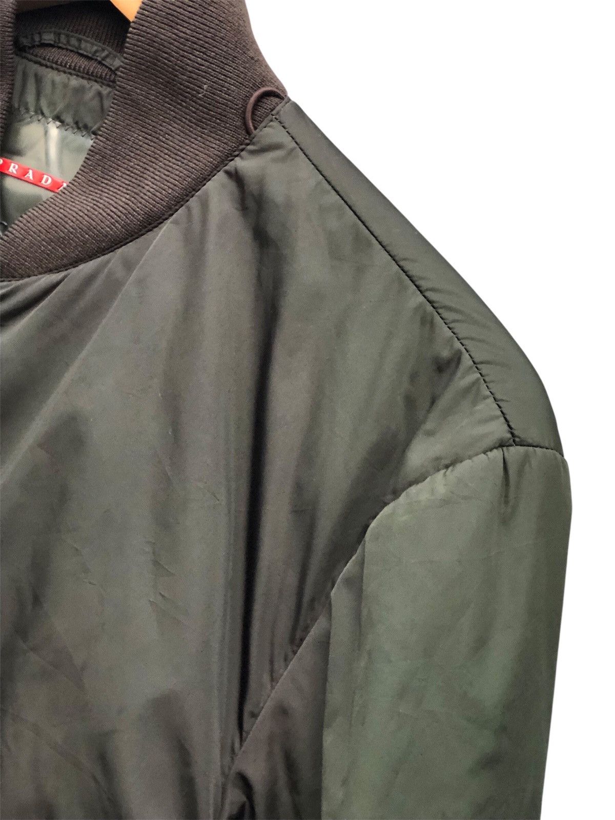 Prada Prada Bomber Nylon Jacket Rubber Tag Size US M / EU 48-50 / 2 - 5 Thumbnail