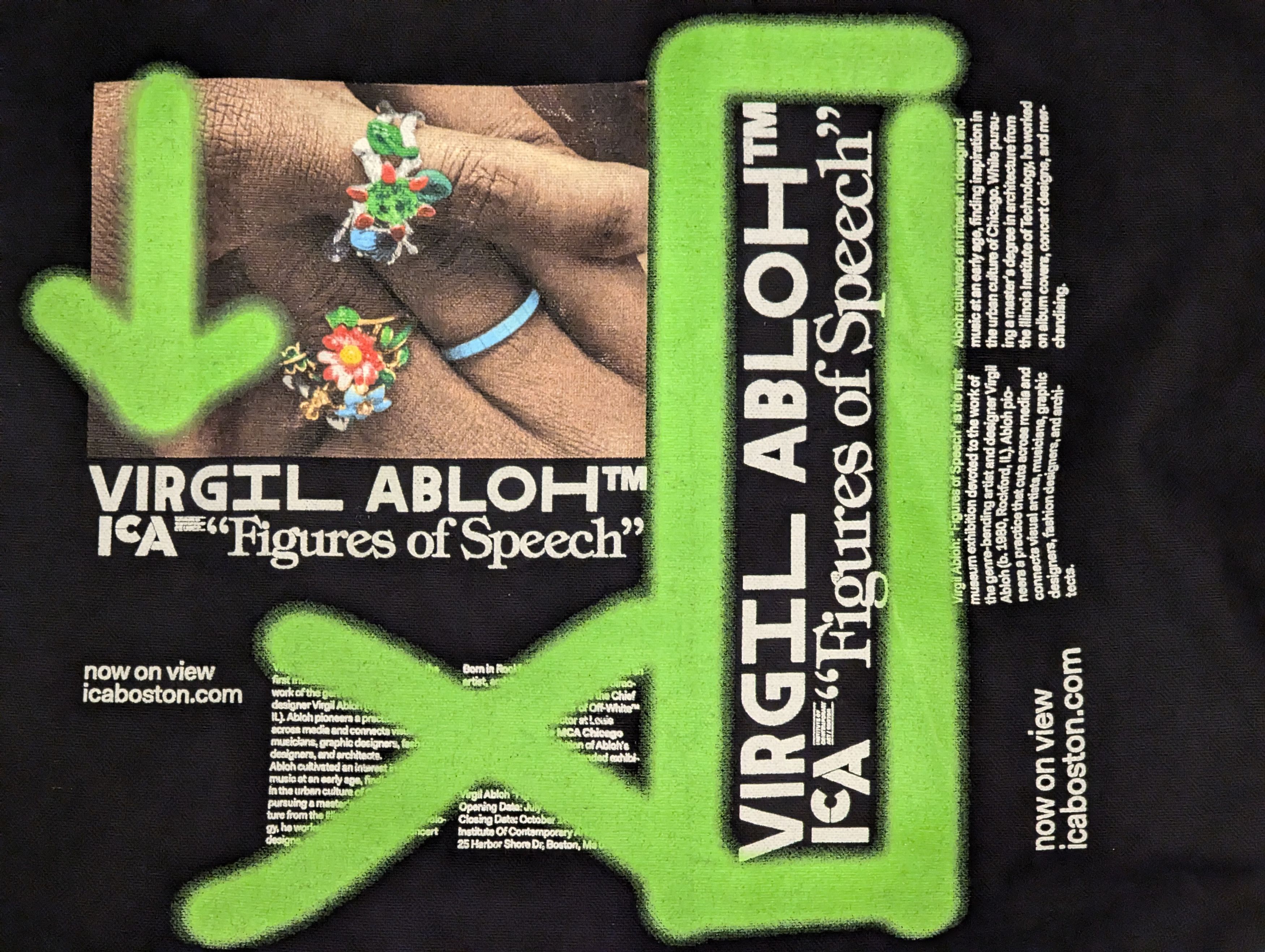 Virgil Abloh Virgil Abloh ICA Boston Arrows Tote 1 Of 150 Juergen Teller Size ONE SIZE - 6 Thumbnail