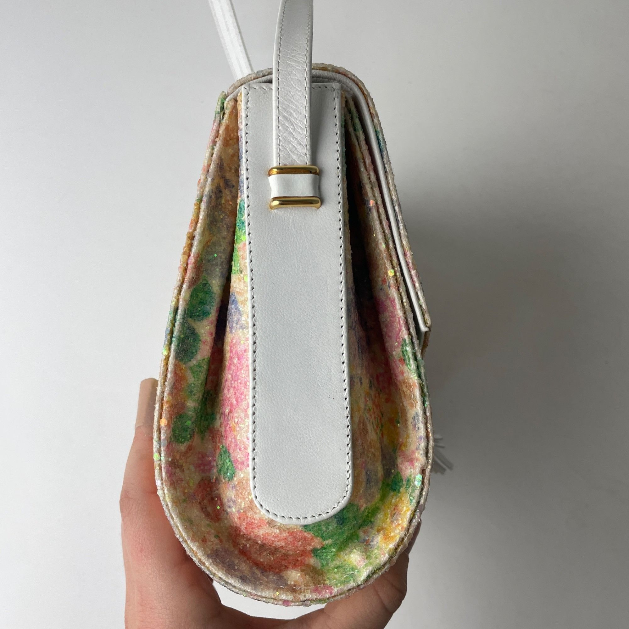 Other 36 - Vintage Pino Carina Marble Heels Purse Set Size US 6 / IT 36 - 14 Thumbnail