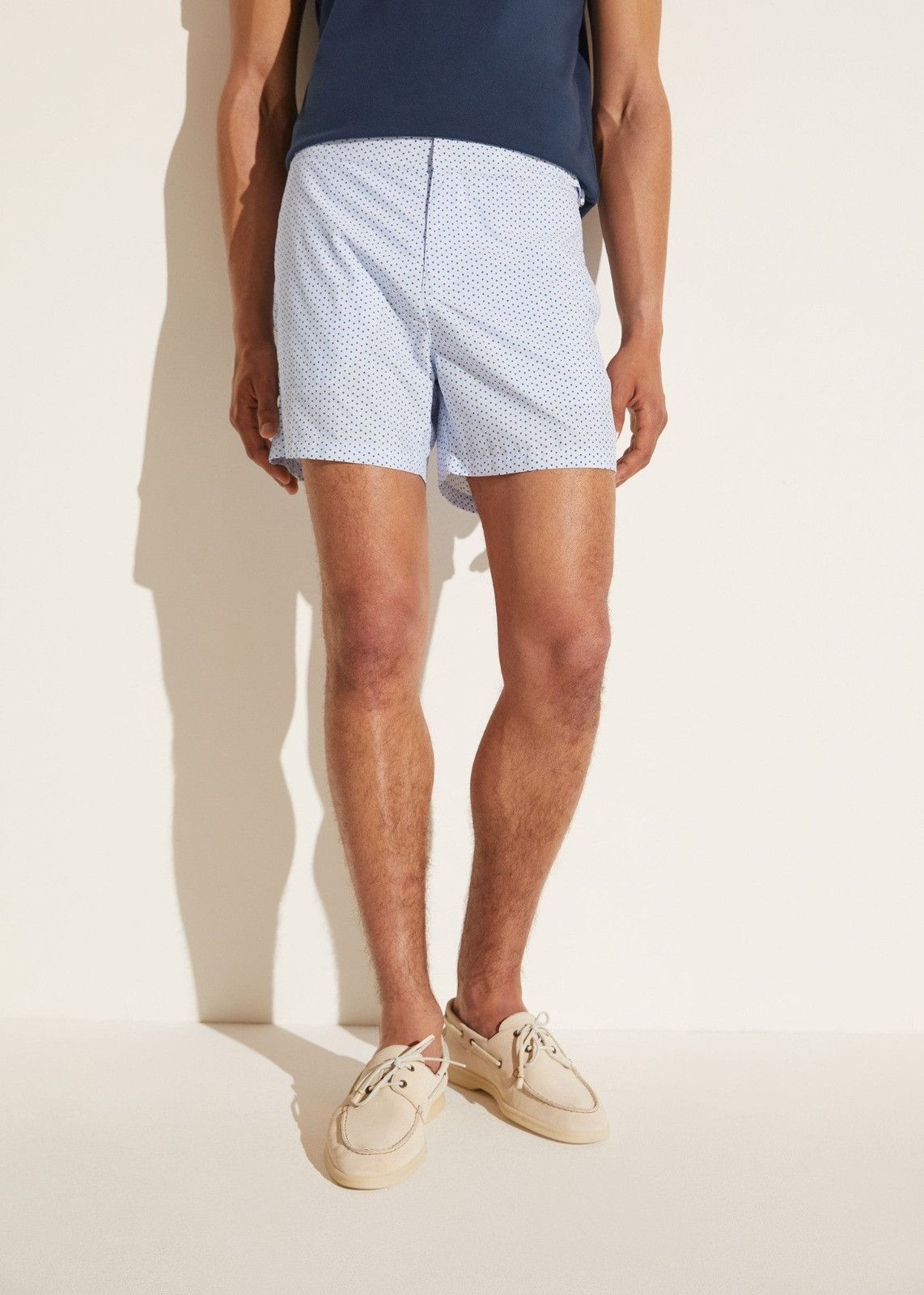Loro Piana o1srvl11e1024 Kito Swim Trunk in Light Blue Size US 30 / EU 46 - 4 Thumbnail