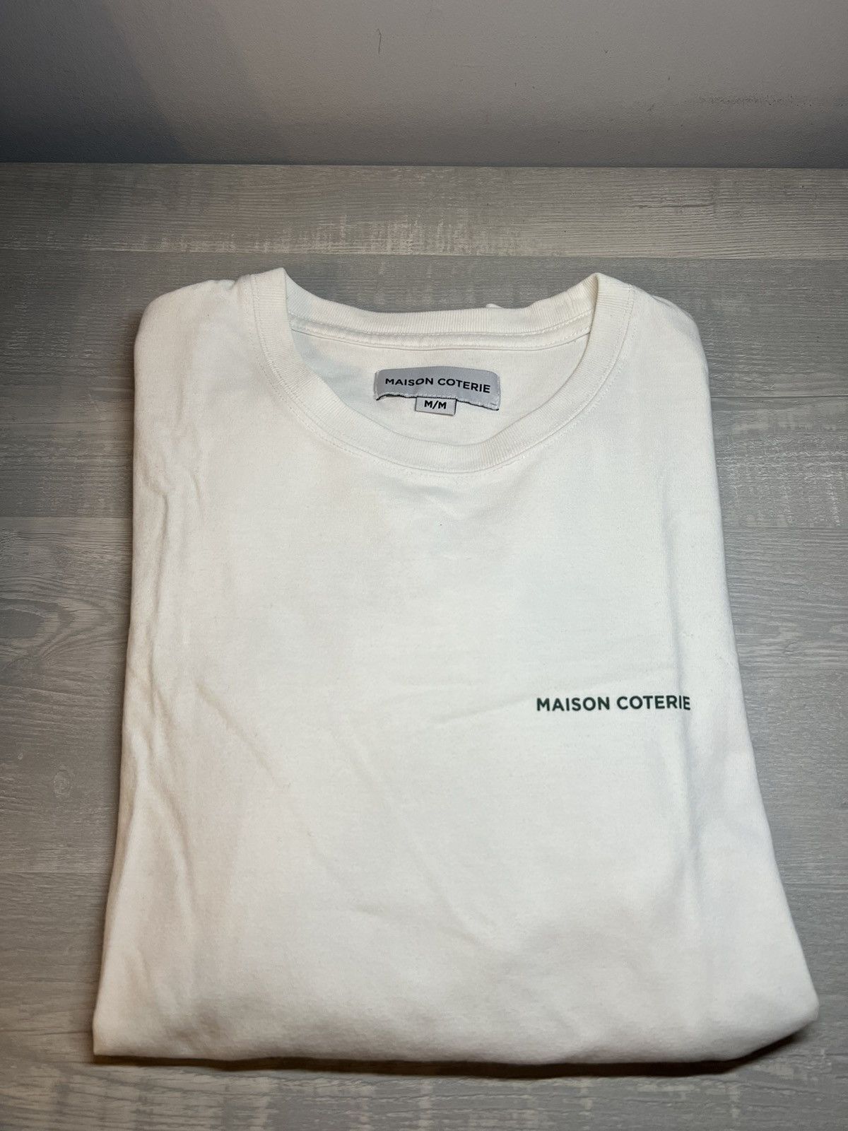 Maison Kitsune Maison tee backprint logo Size US M / EU 48-50 / 2 - 1 Thumbnail