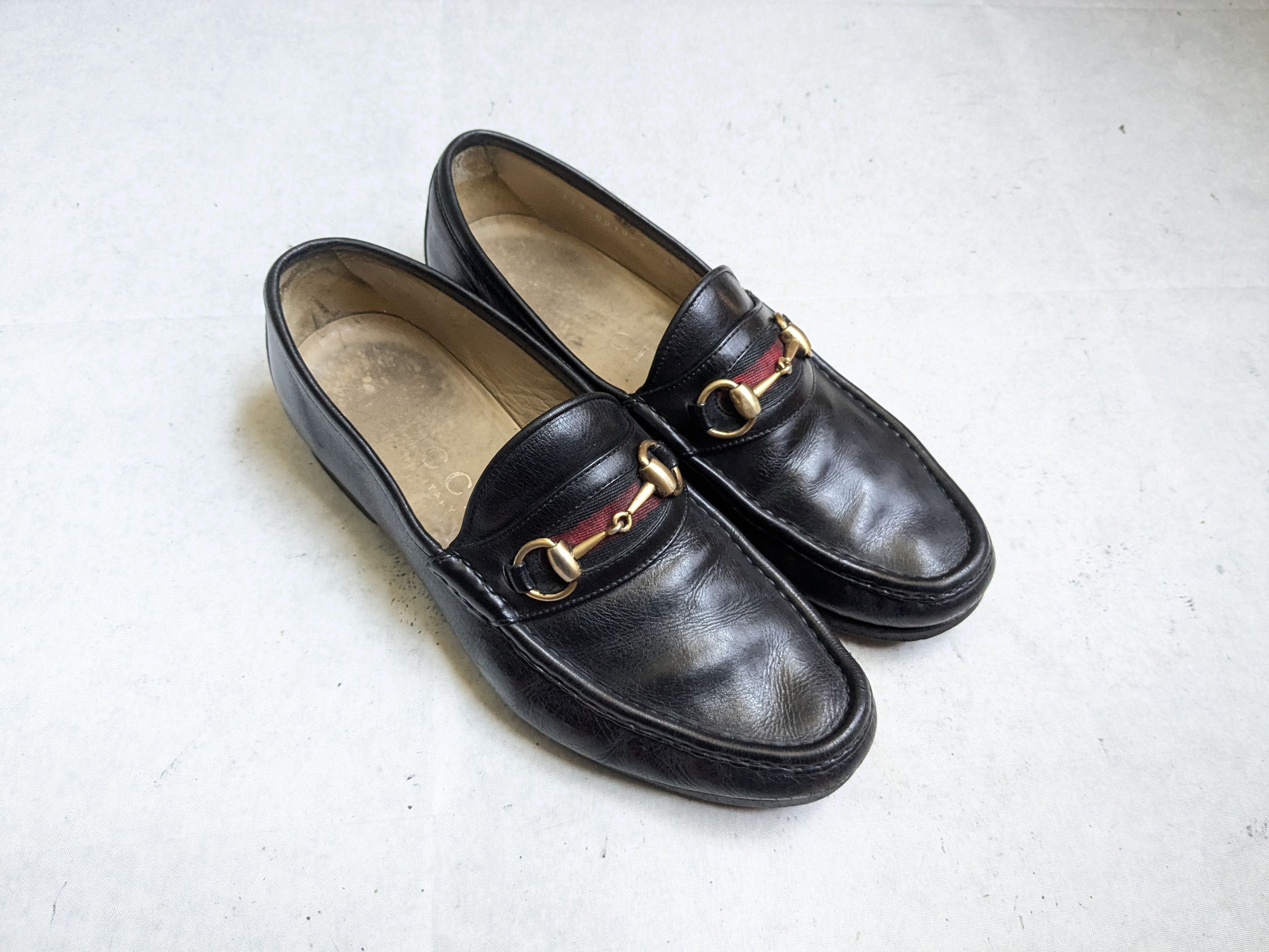 Gucci Gucci Horsebit Loafers Black 8 Leather Size US 8 / EU 41 - 1 Thumbnail