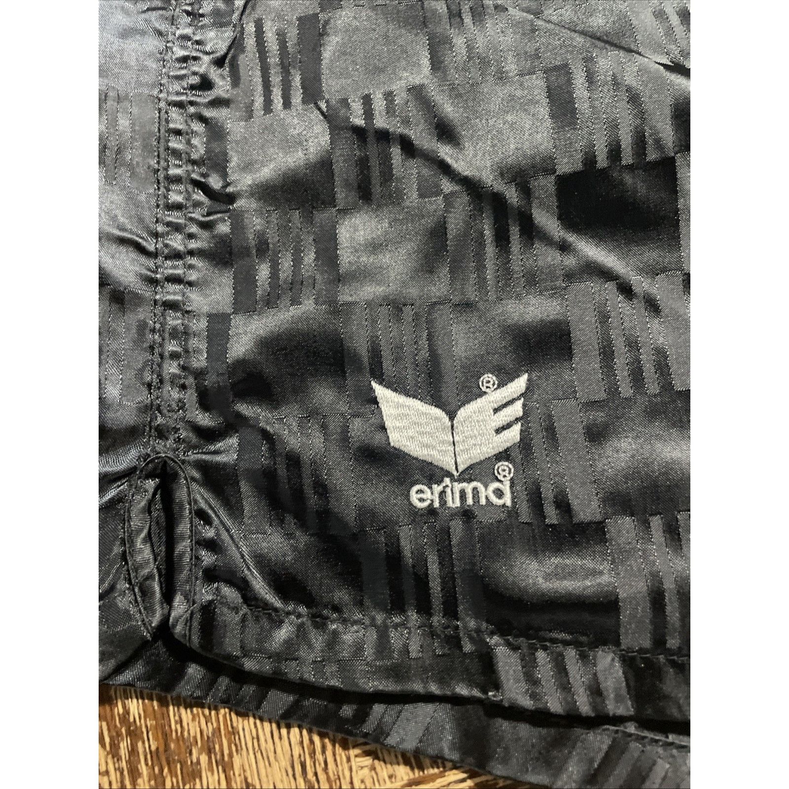 Erima Vintage ERIMA Football Shorts L 36 Black Shiny Nylon Ganz Size US 34 / EU 50 - 7 Thumbnail
