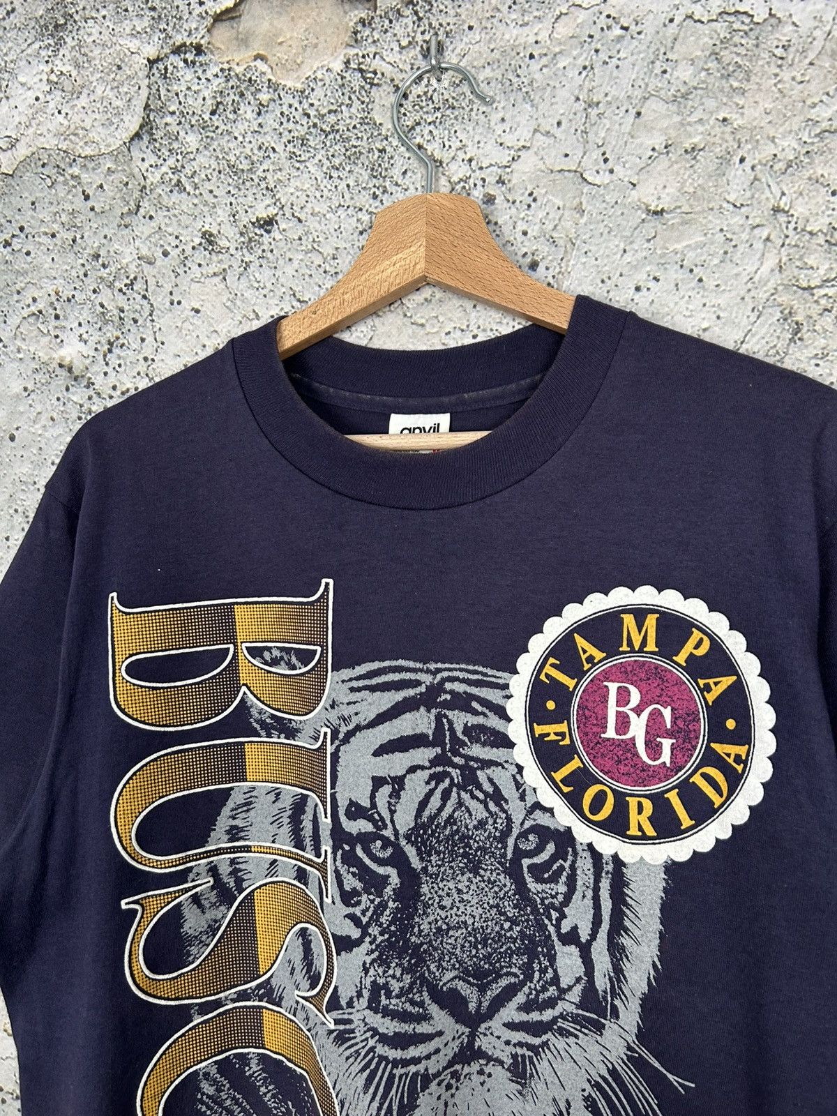 Vintage Vintage Tampa Florida Busch Gardens 90s Single Stitch Tee Size US M / EU 48-50 / 2 - 3 Thumbnail