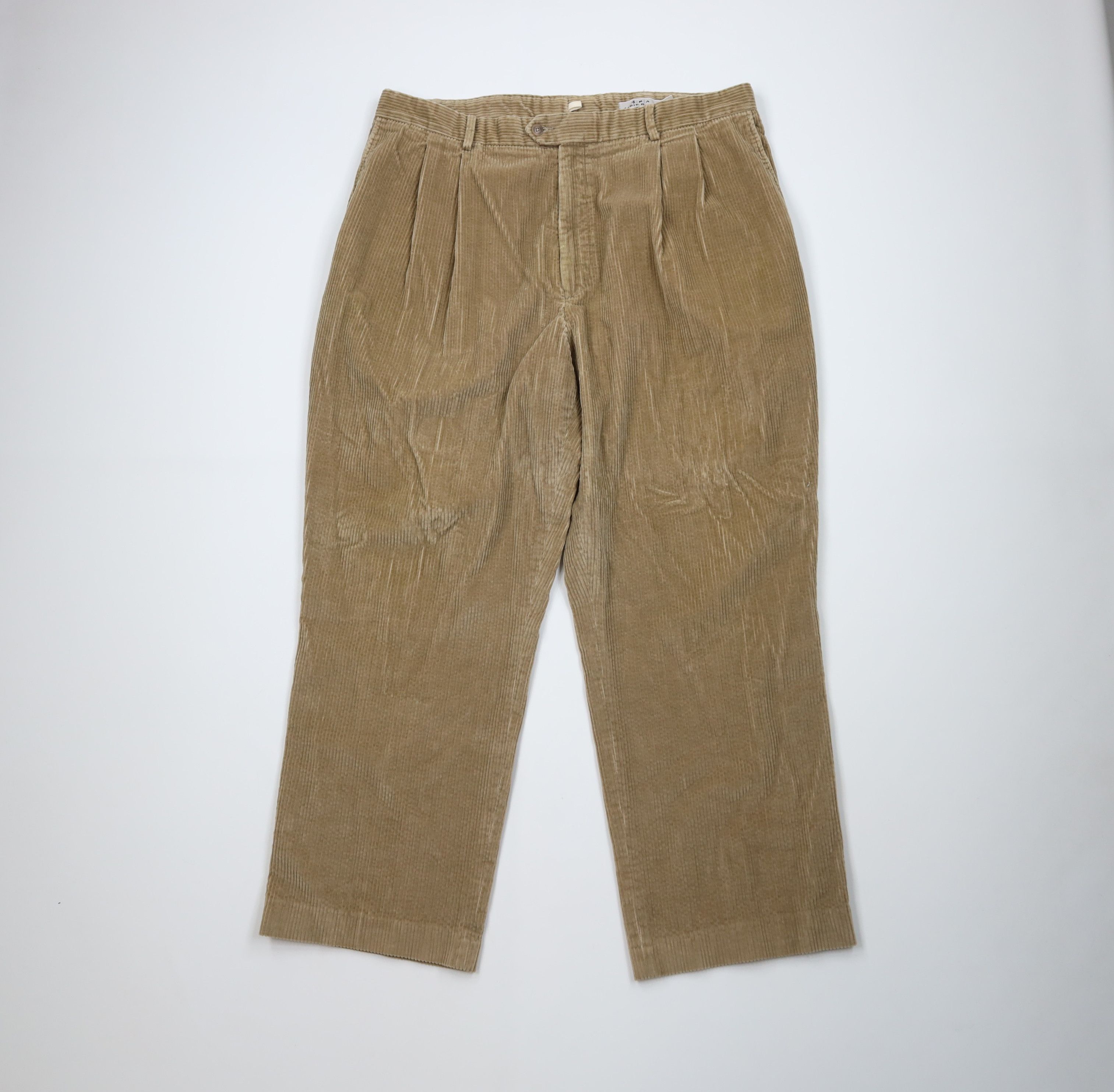 Eddie Bauer Vintage 90s Eddie Bauer Wide Leg Corduroy Chino Pants USA Size US 40 / EU 56 - 1 Thumbnail