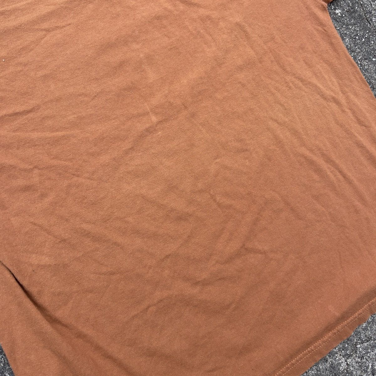 Jerzees × Vintage Vintage Y2K FOOT LOCKER Faded Brown Blank Shirt Size US L / EU 52-54 / 3 - 3 Thumbnail