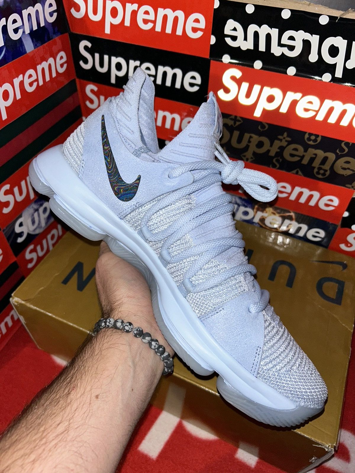 Nike Nike KD 10 Limited 'Anniversary' - 897817 900 size 12 NEW Size US 12 / EU 45 - 8 Thumbnail