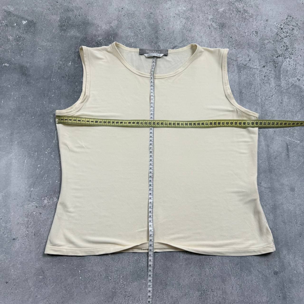 Max Mara Max Mara Sleeveless Top Women’s Beige Size S/M Size M / US 6-8 / IT 42-44 - 10 Thumbnail