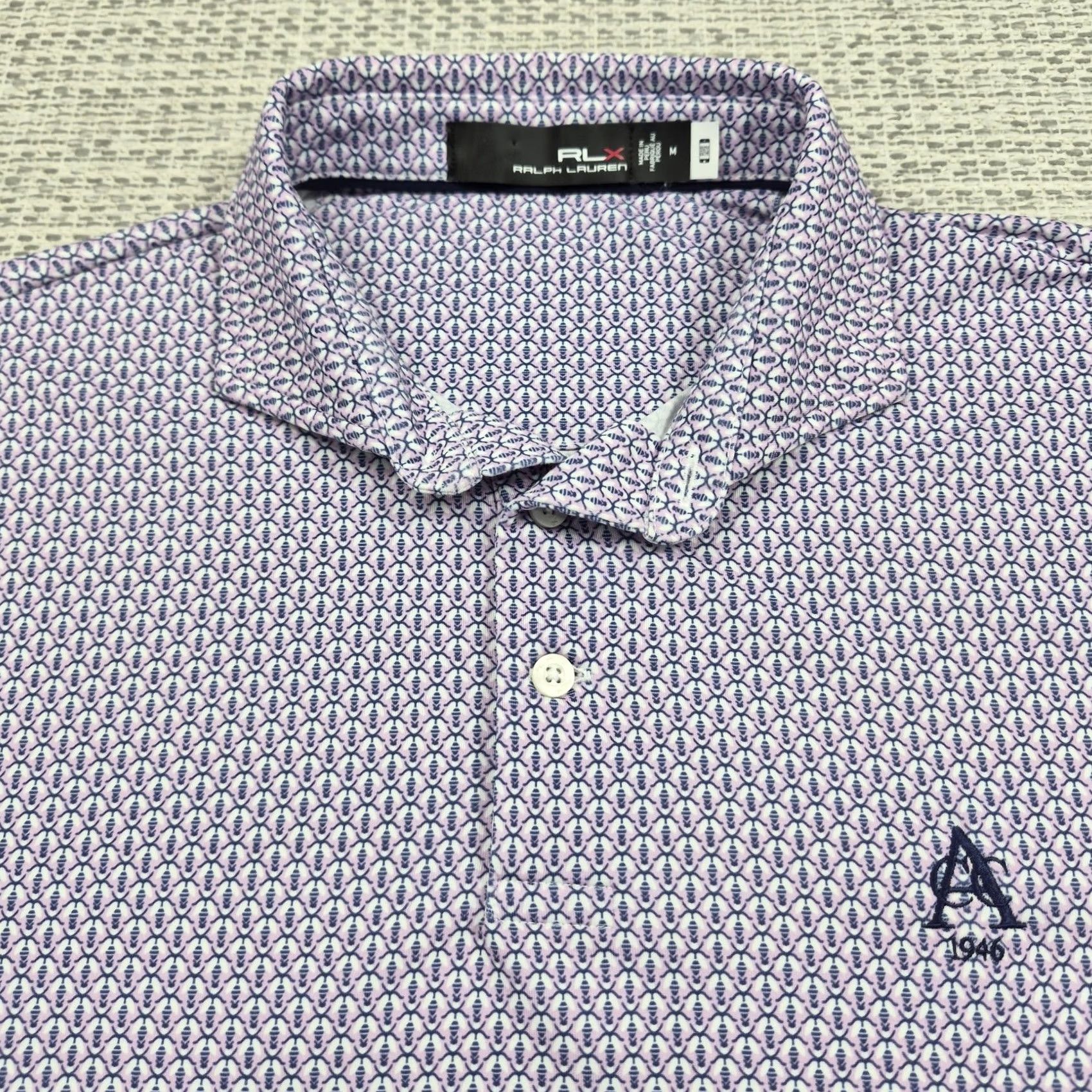 RLX Ralph Lauren RLX Ralph Lauren Polo Shirt Mens M Performance Stretch Arizona CC 1946 Size US M / EU 48-50 / 2 - 4 Thumbnail