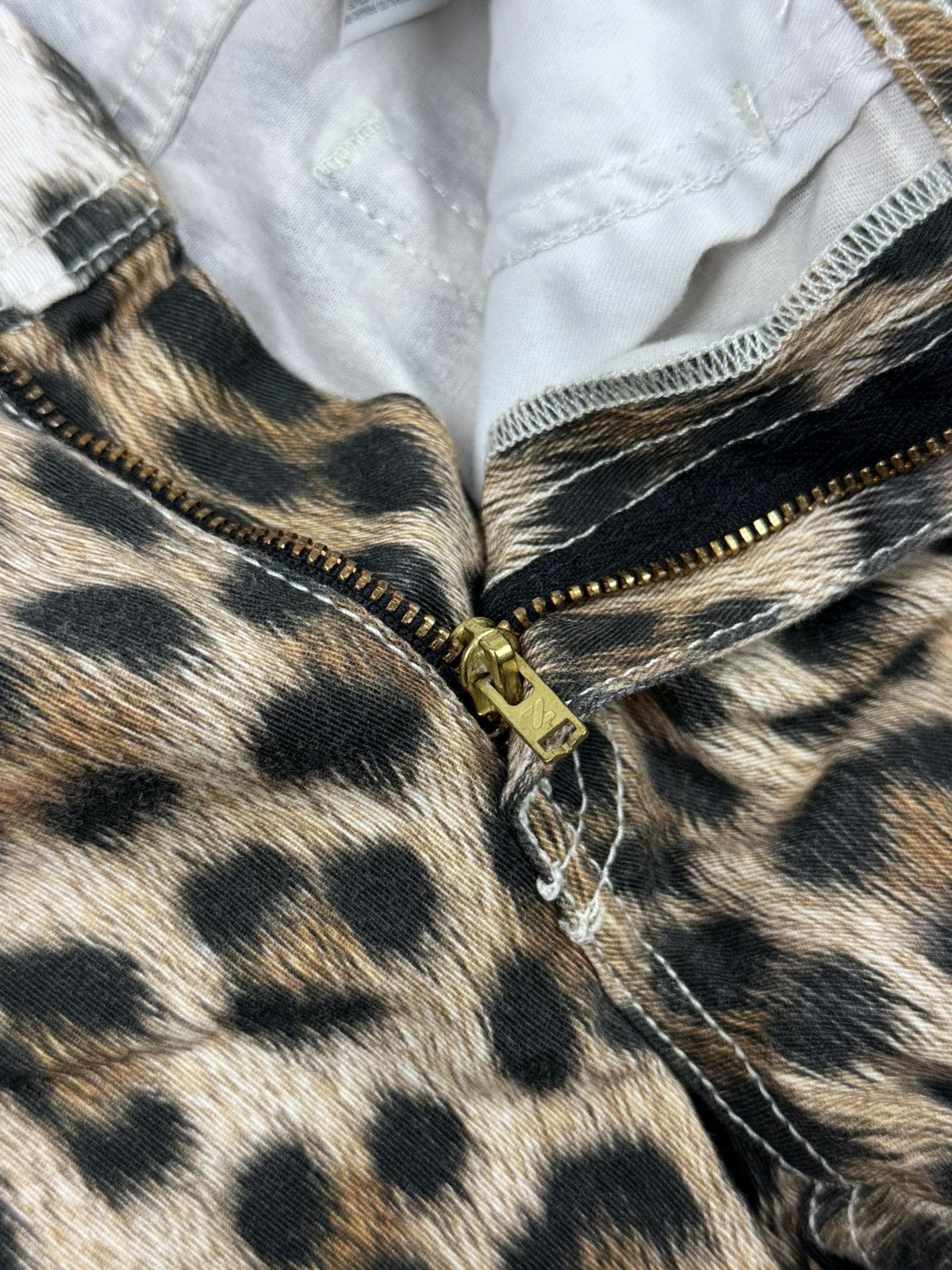 Just Cavalli Just Cavalli Leopard Skinny Skin Leg Pants Size 27" / US 4 / IT 40 - 9 Thumbnail