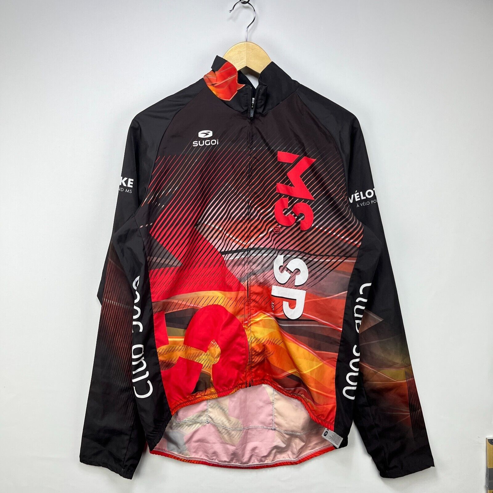 Vintage Vintage Sugoi Cycling Jacket Size Large Bicycle Jersey MS SP Size L / US 10 / IT 46 - 1 Thumbnail