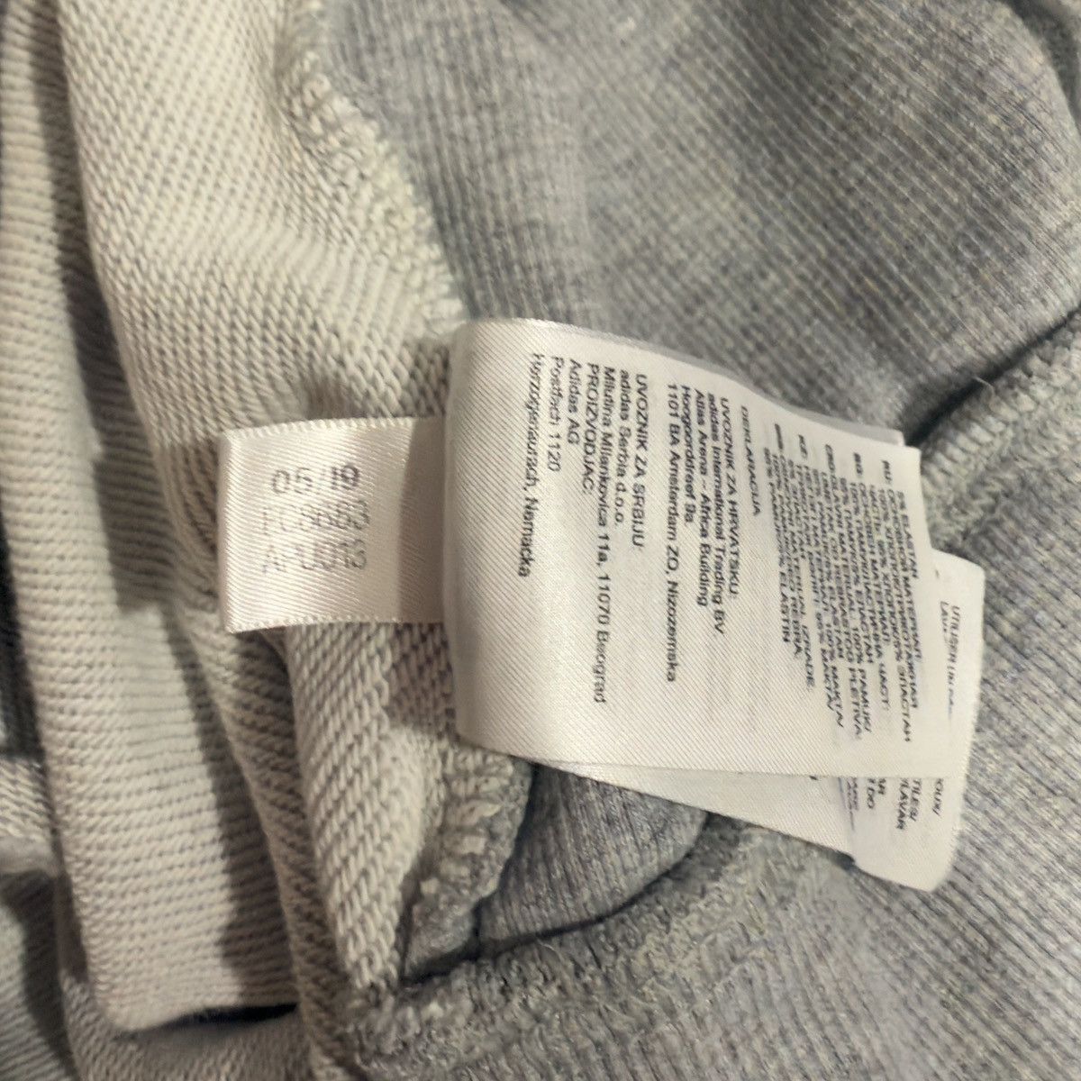 Adidas × Alltimers Embroidered Design Grey Crewneck Sweatshirt Size XL Size US XL / EU 56 / 4 - 6 Thumbnail