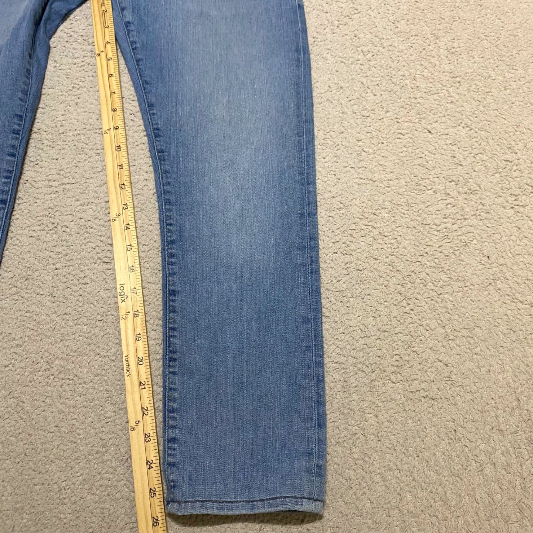 Mavi Mavi Jeans Jake Slim Straight Mid Rise 30x30 Denim Blue Medium Wash Jeans Men Regular Waist 5-Pocket Style Cotton Polyester Shirt? Size US 30 / EU 46 - 6 Thumbnail