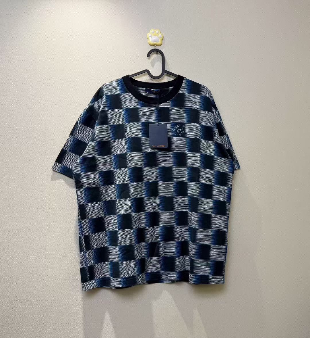 Louis Vuitton Louis Vuitton Checkered Logo Short Sleeve Size US XL / EU 56 / 4 - 1 Thumbnail