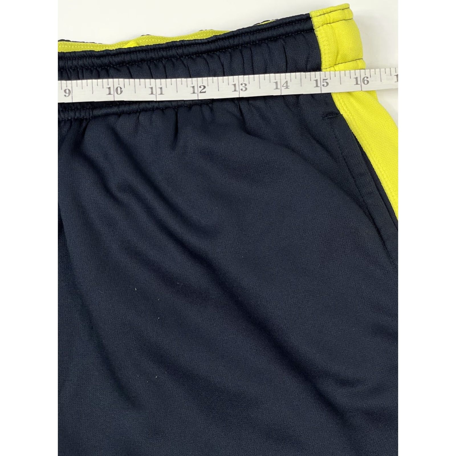 Nike Nike Therma Pants Sweatpants Nike Mens L Blue Volt Yellow Swoosh Logo Athletic Size US 32 / EU 48 - 6 Thumbnail