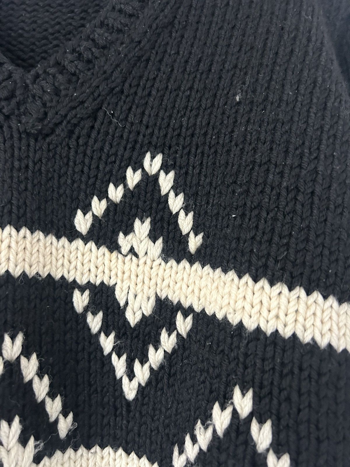 Prada Knit Sweater with Geometric Pattern Size US M / EU 48-50 / 2 - 7 Thumbnail