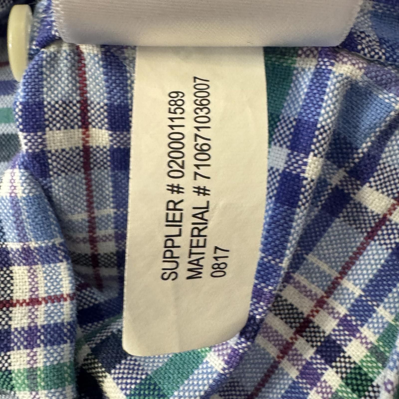 Polo Ralph Lauren Polo Ralph Lauren Shirt Men's Medium Plaid Oxford Size US M / EU 48-50 / 2 - 12 Thumbnail