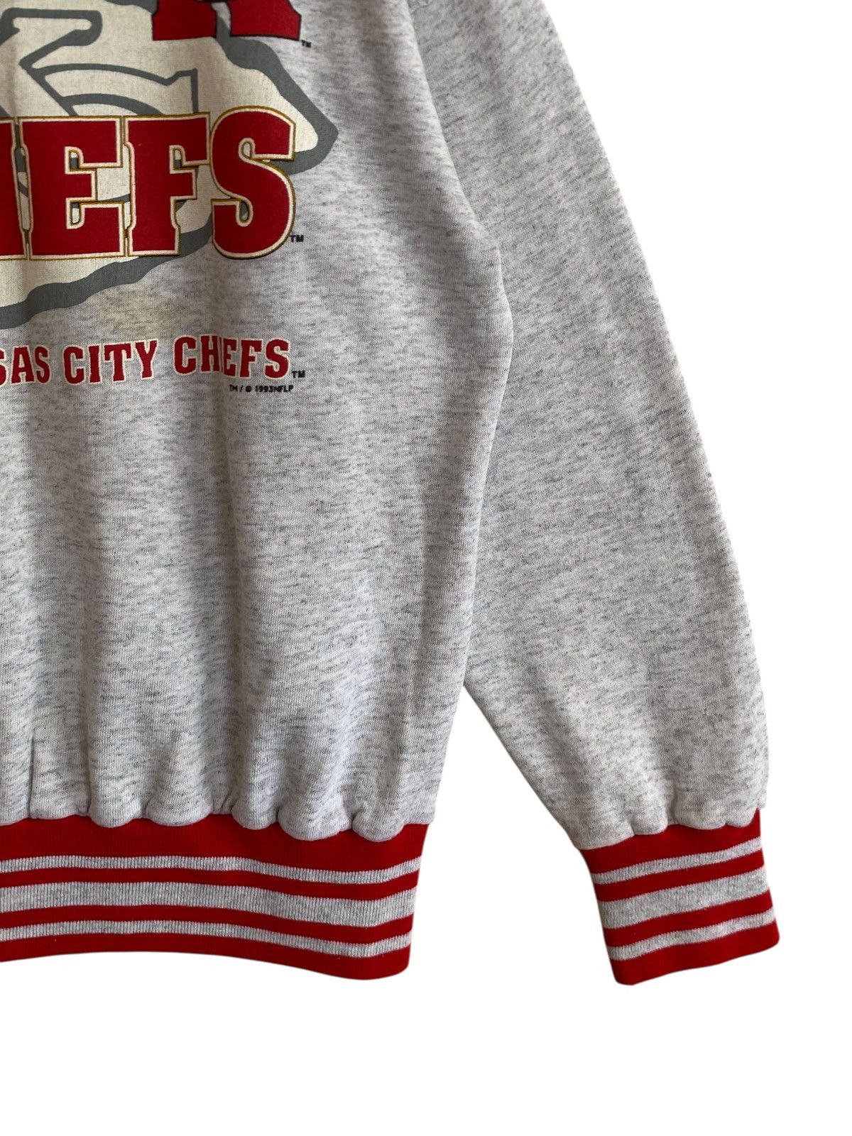 Vintage Vintage Team NFL Chiefs Kansas City Sweatshirt 1990s Size US L / EU 52-54 / 3 - 4 Thumbnail