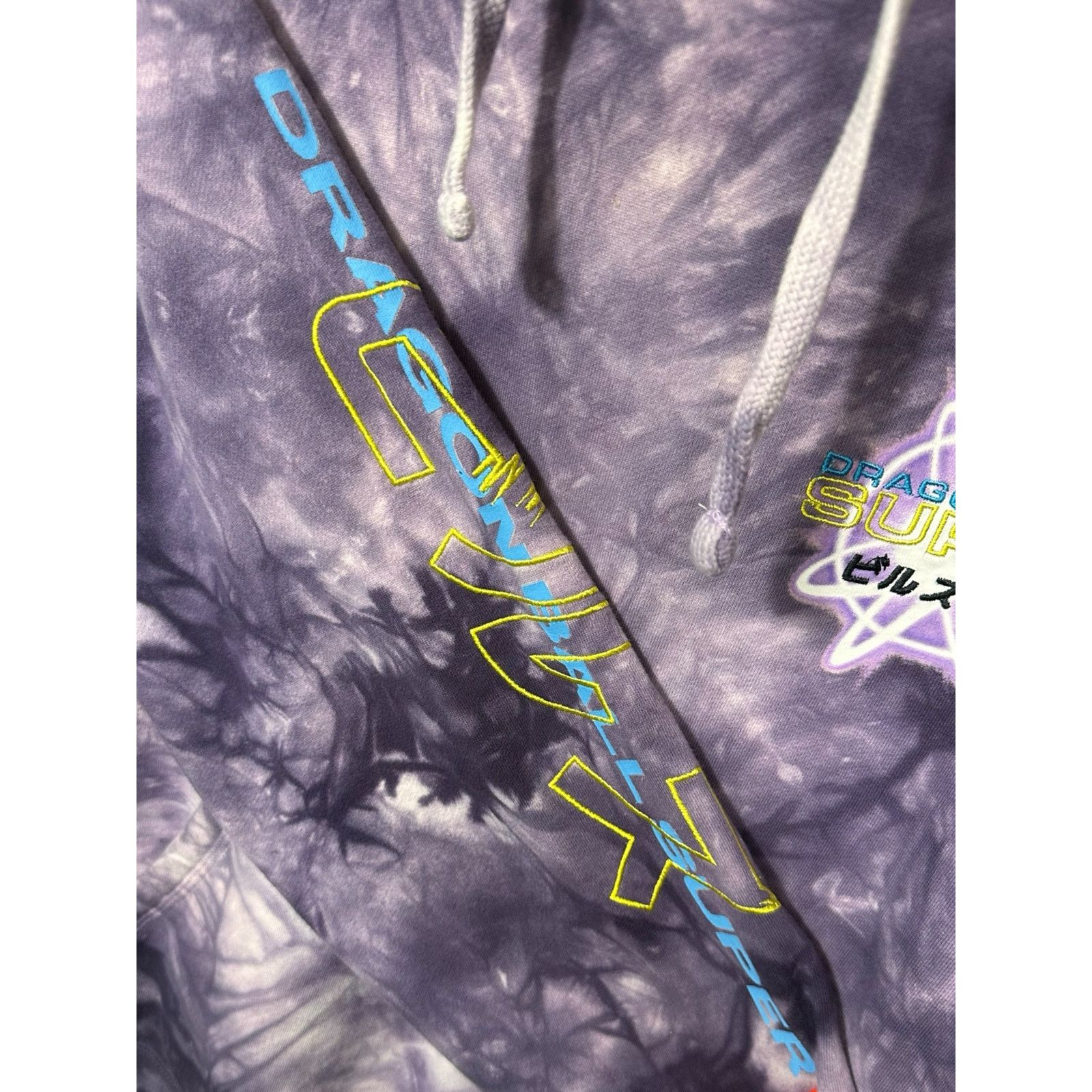 Primitive Primitive x Dragon Ball Super Beerus Tie-Dye Hoodie Size M Size US M / EU 48-50 / 2 - 4 Thumbnail
