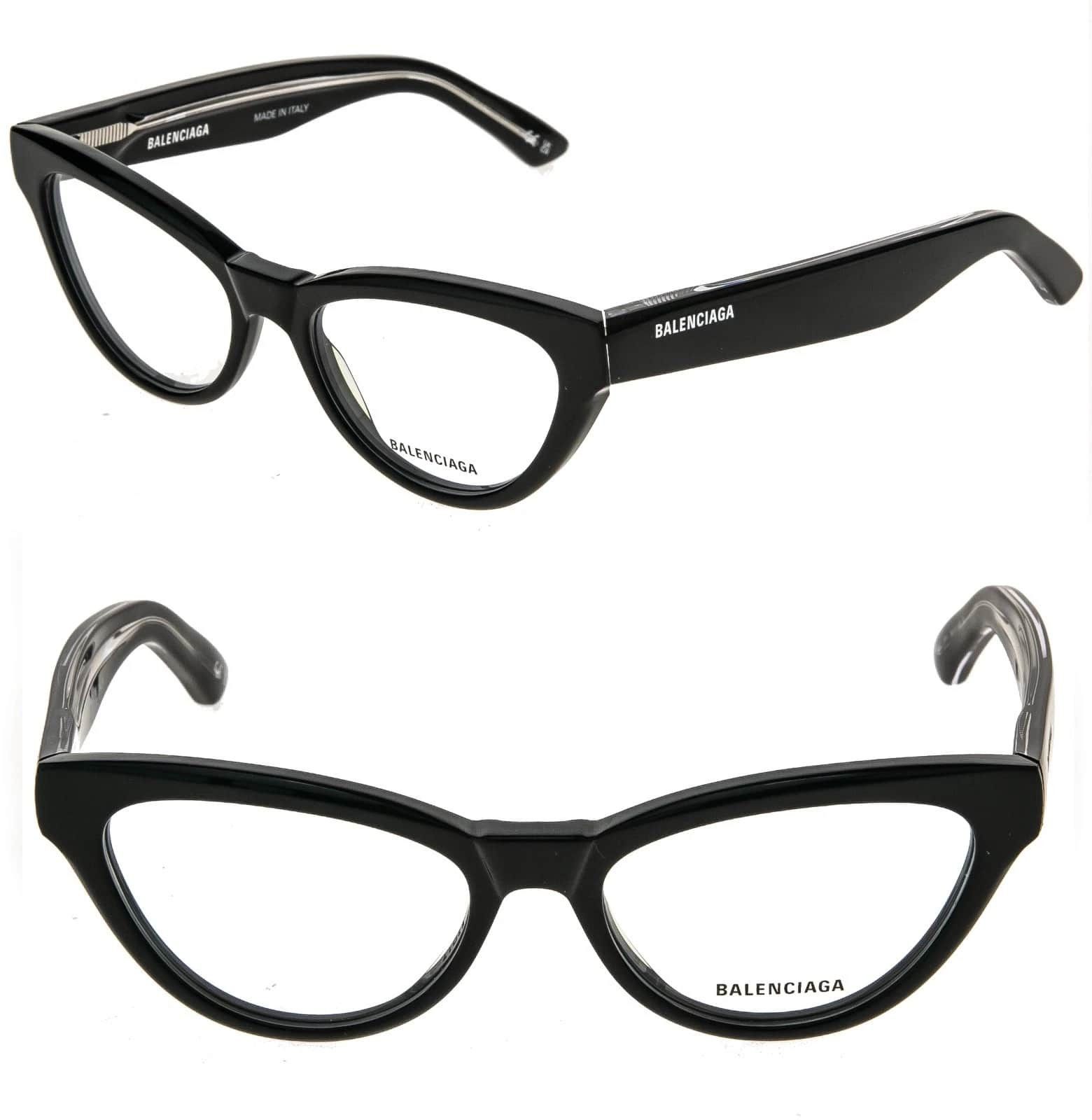 Balenciaga BALENCIAGA BB0241O Angular 0241 Black Optical Frame 001 Size ONE SIZE - 1 Thumbnail