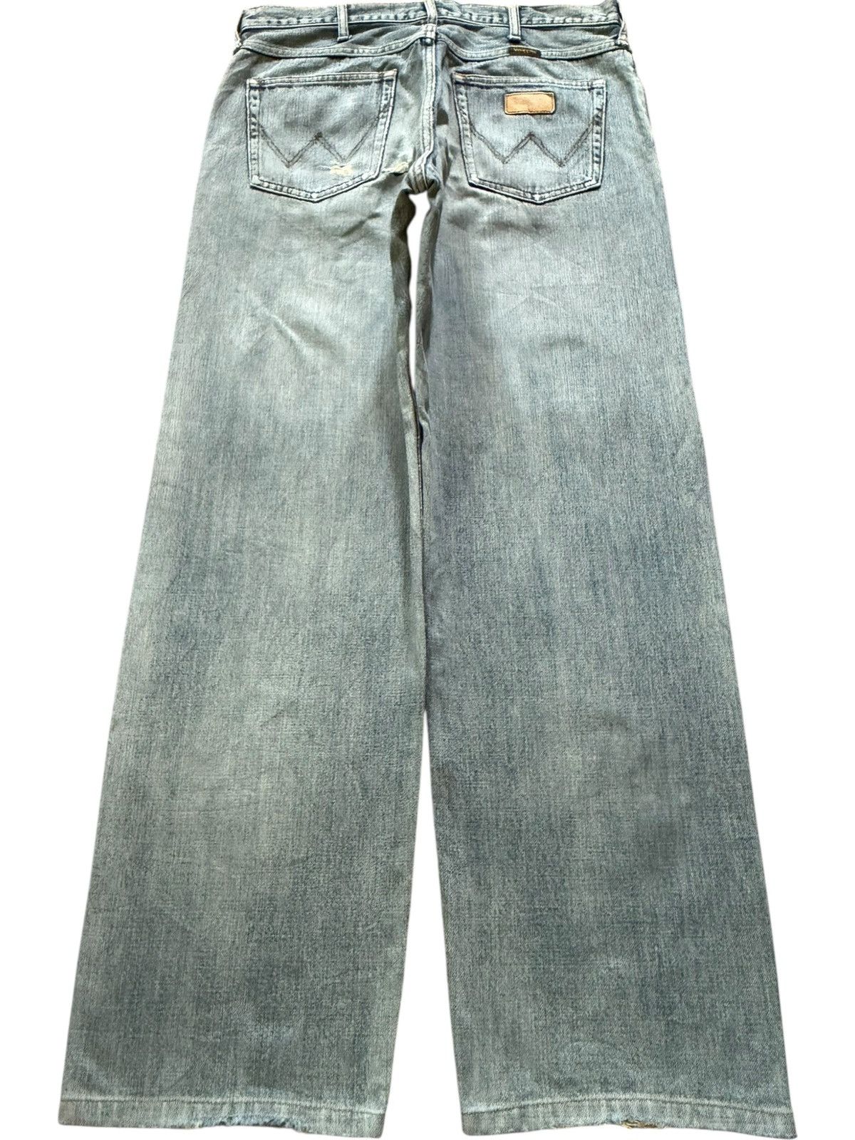 Wrangler Vintage Wrangler Rusty Wash Distress Baggy Jeans Size US 31 - 2 Thumbnail
