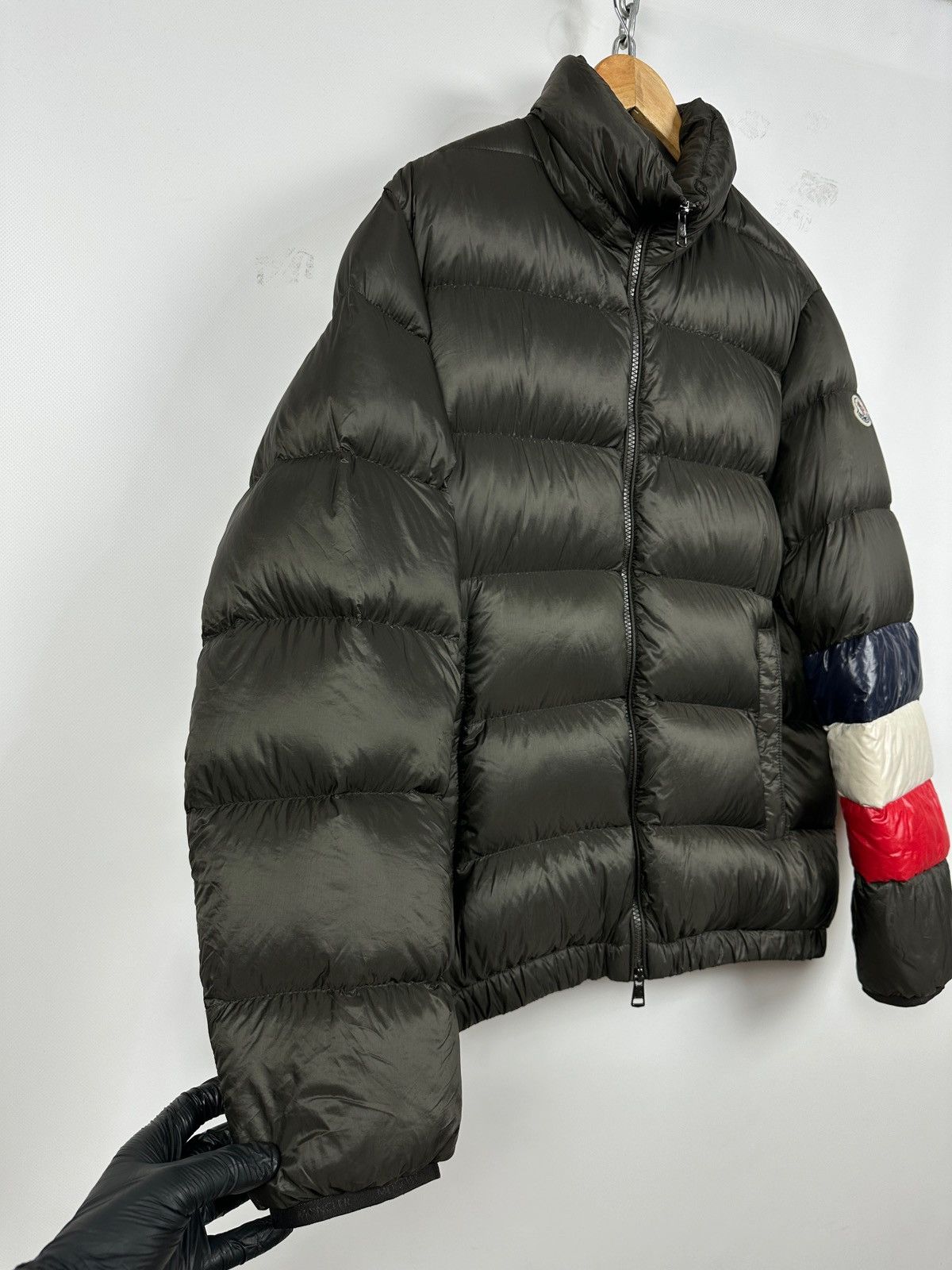 Moncler Moncler Willm Giubbotto Olive Green Down Puffer Jacket Size US XL / EU 56 / 4 - 5 Thumbnail