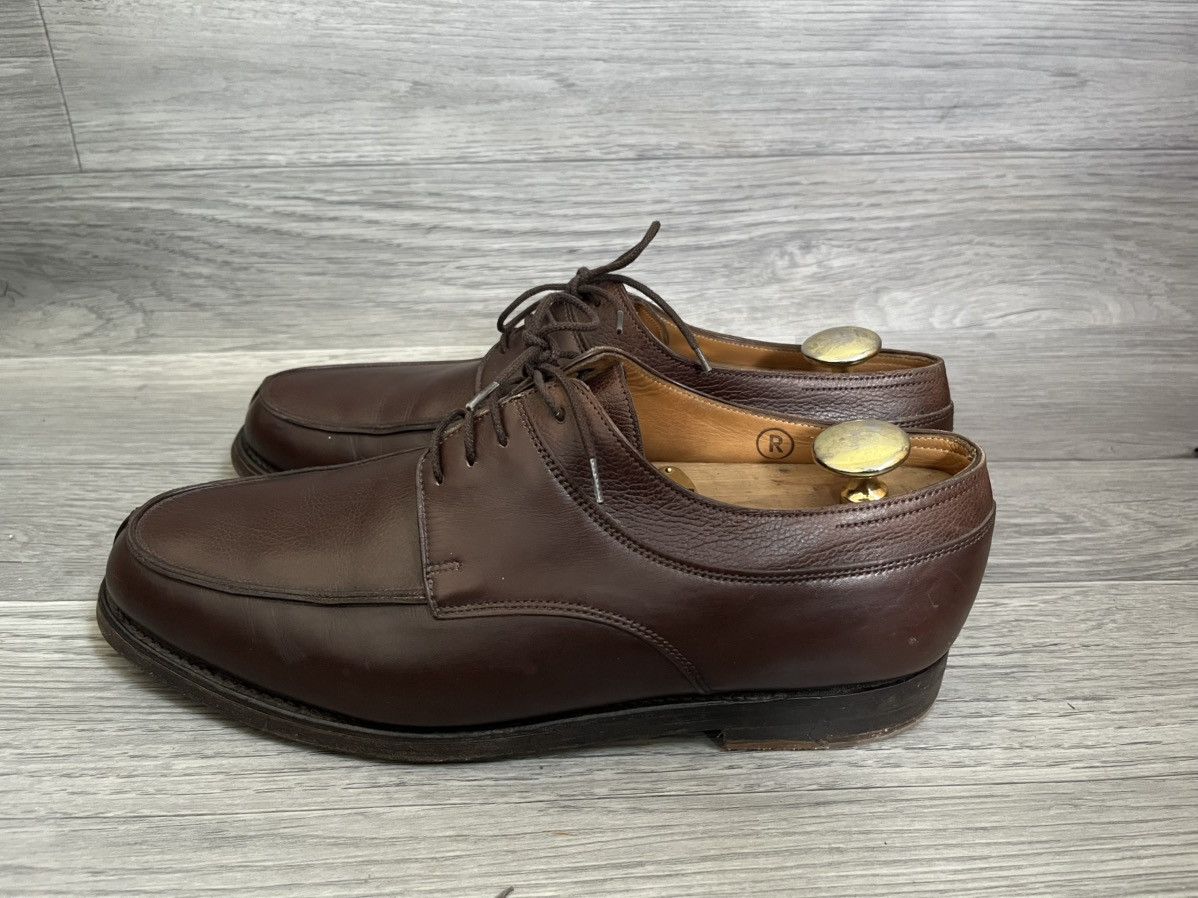 John Lobb John lobb brown pebble grain derby leather shoes Size US 9.5 / EU 42-43 - 6 Thumbnail