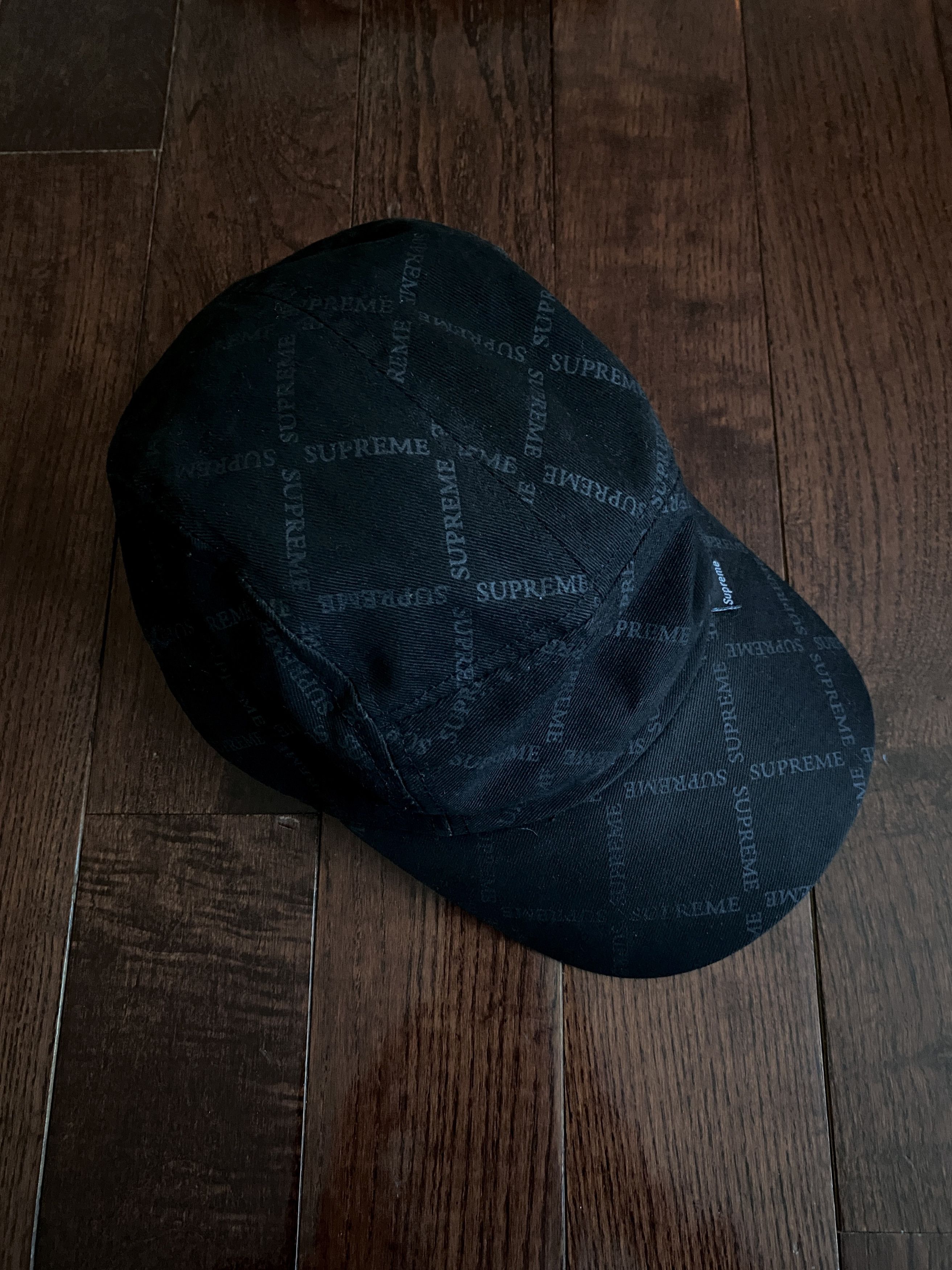 Supreme Gucci Monogram Rip Camp Cap Size ONE SIZE - 1 Thumbnail