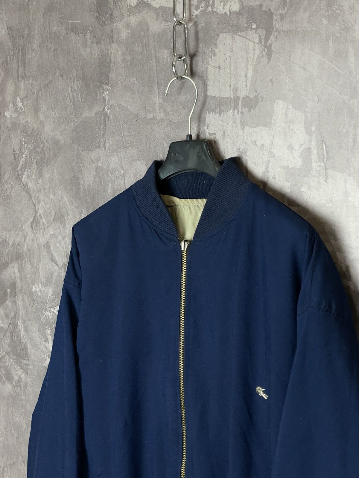 Other Vintage Lacoste bomber reversible jacket 80s 90 zip Size US L / EU 52-54 / 3 - 6 Thumbnail
