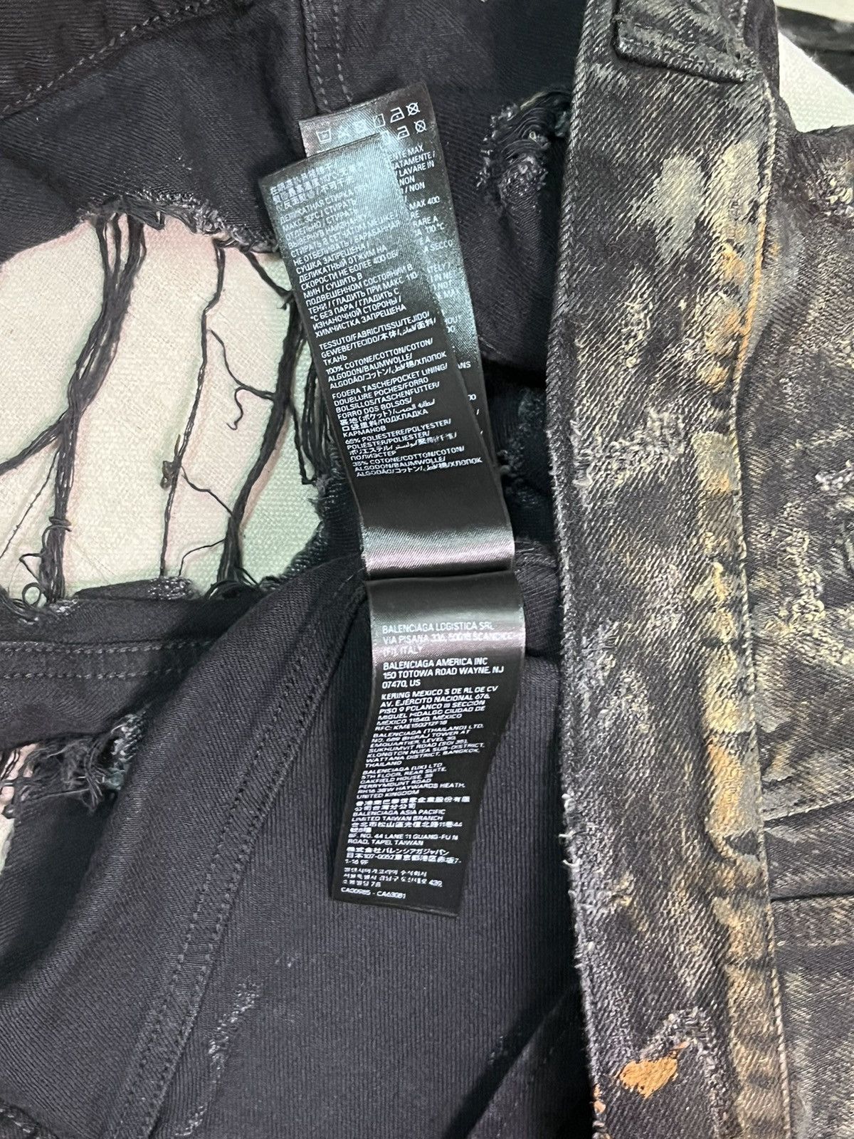 Balenciaga SS23 ‘Mud Show’ Super Destroyed Trucker Size US M / EU 48-50 / 2 - 10 Thumbnail