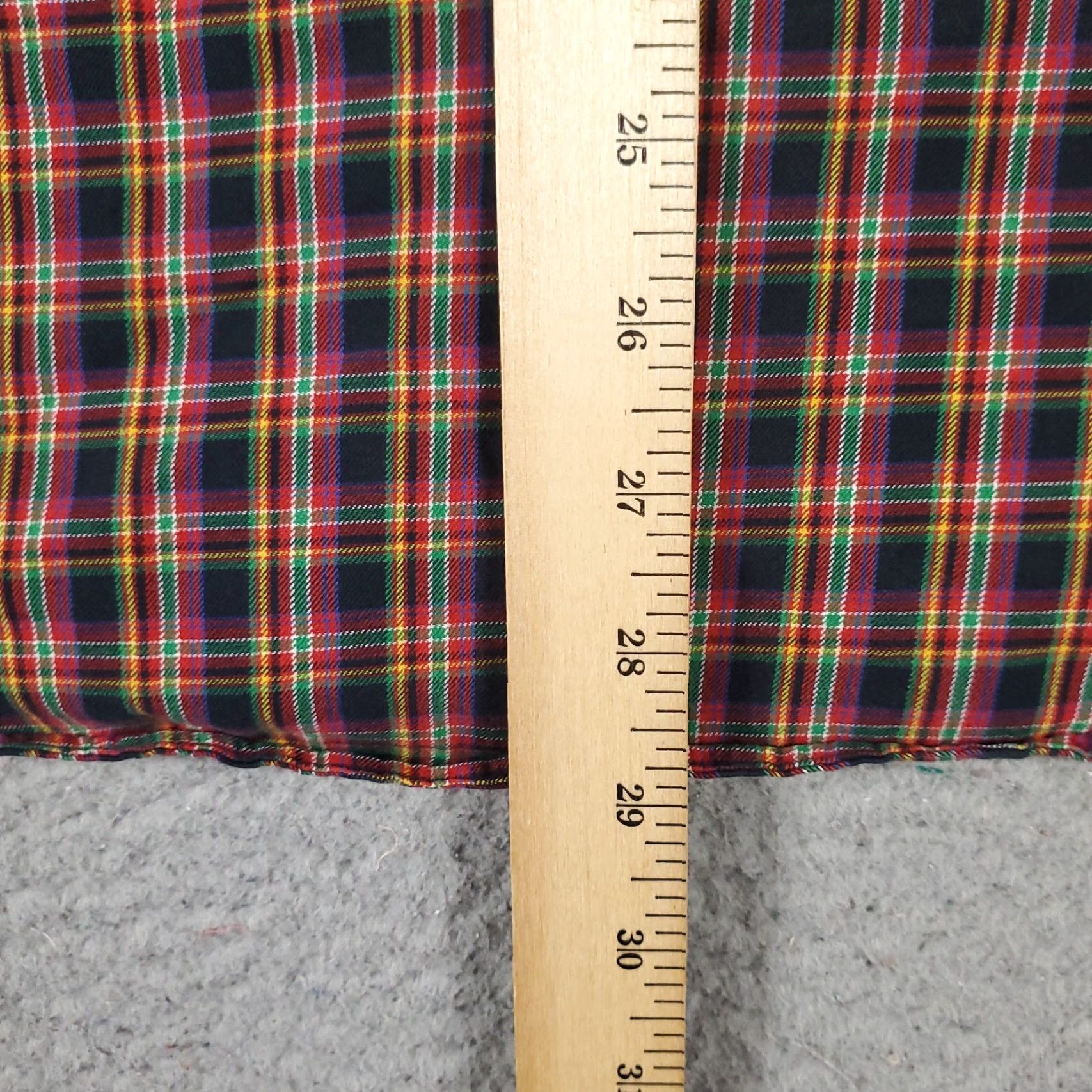 Ralph Lauren Ralph Lauren Plaid Button-Up Shirt Mens Large Black Red Long Sleeve Regular Fit Size US L / EU 52-54 / 3 - 7 Thumbnail