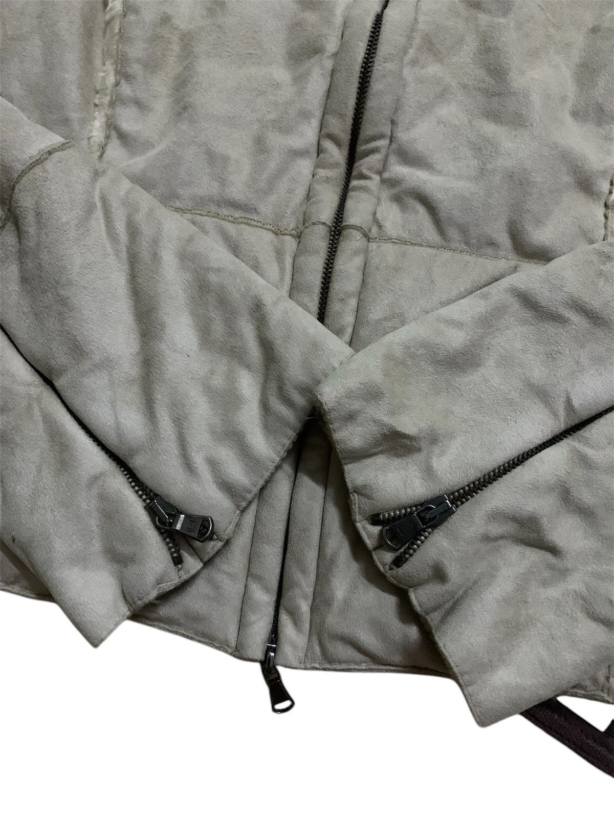 Liu Jo 💥Avant-Garde Liu-Jo Italy Zipper Fur Jacket Size S / US 4 / IT 40 - 4 Thumbnail