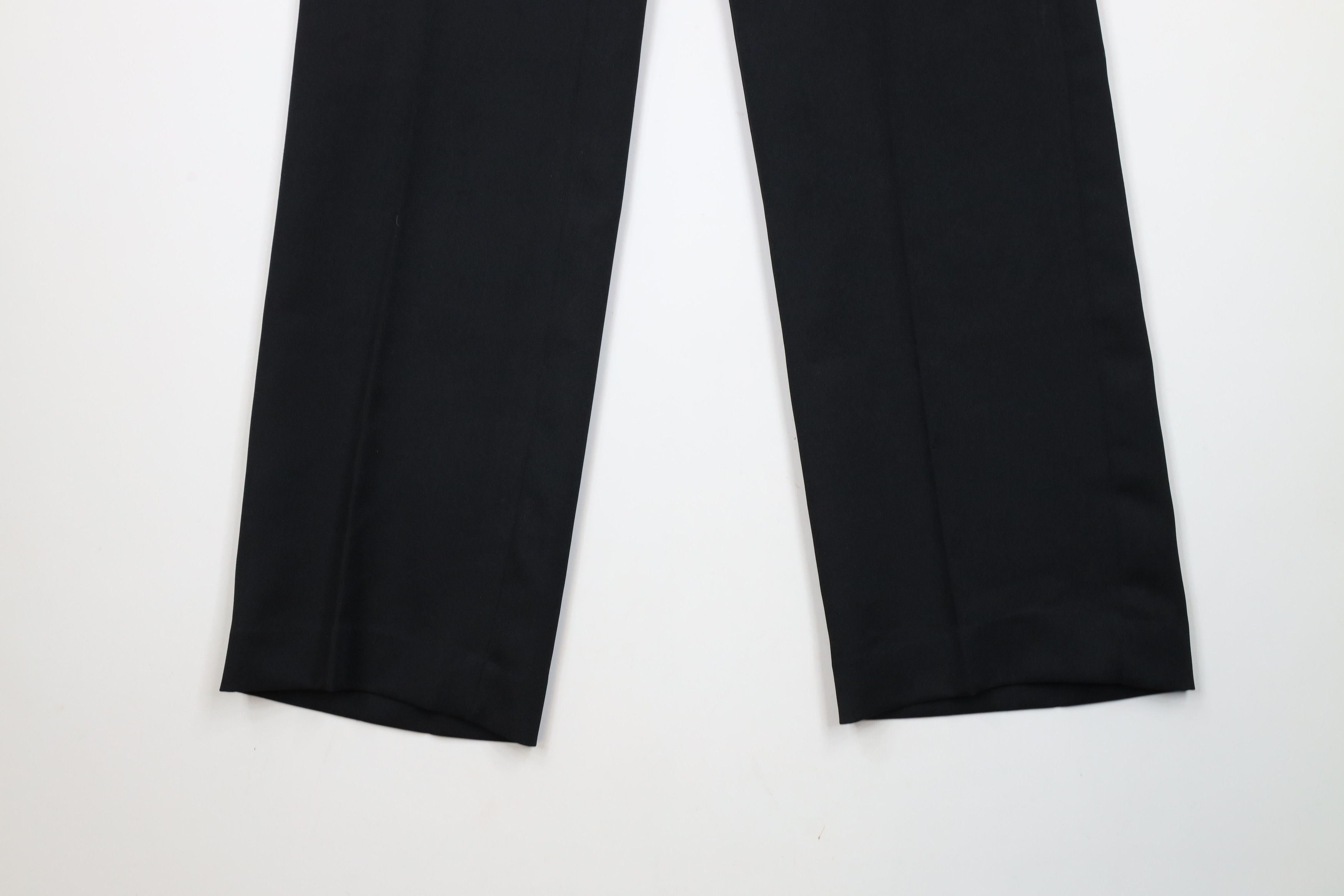 Vintage Vintage 70s Streetwear Wide Leg Chino Pants Black USA Size US 32 / EU 48 - 4 Thumbnail