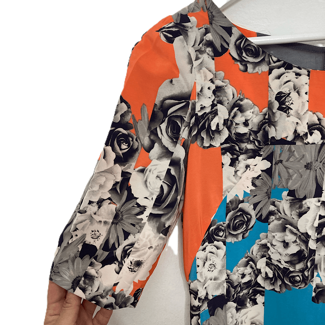 Other Yoana Baraschi Anthropologie Floral Designer Dress Size S / US 4 / IT 40 - 4 Thumbnail