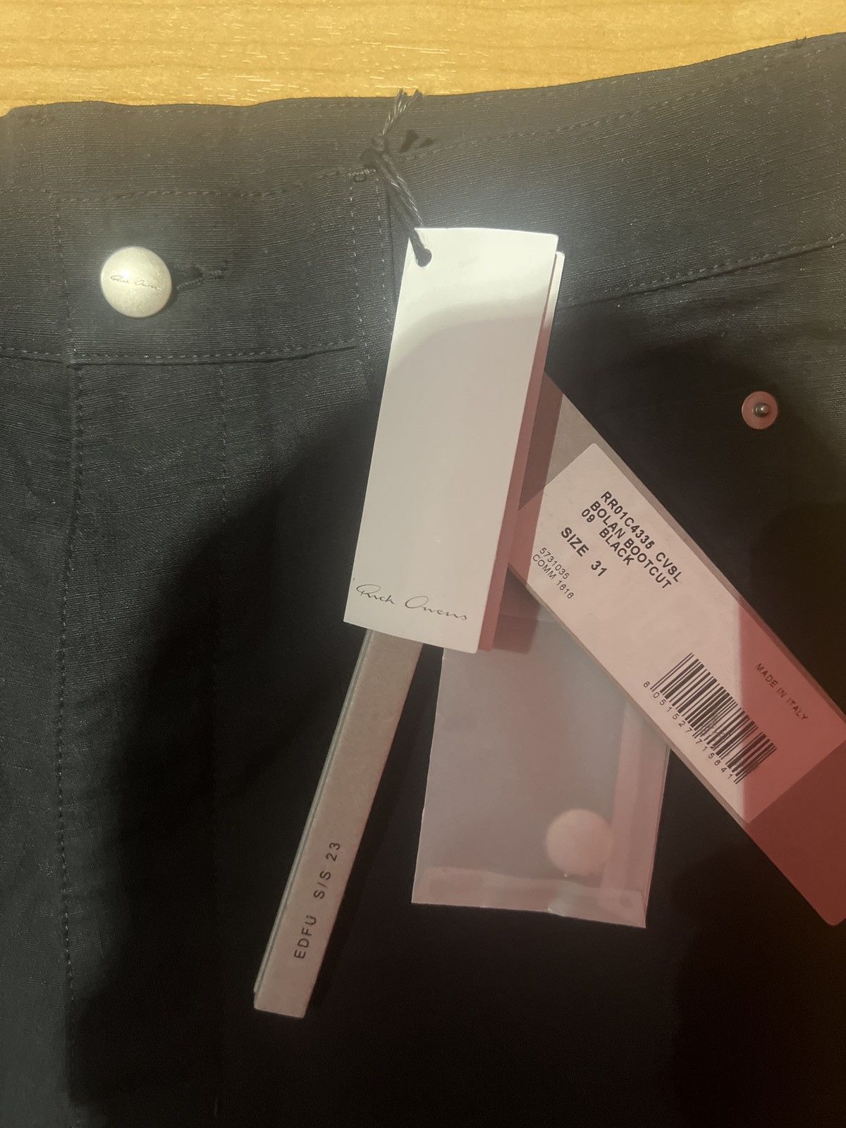 Rick Owens × Rick Owens Drkshdw Rick Owens Size US 31 - 2 Thumbnail