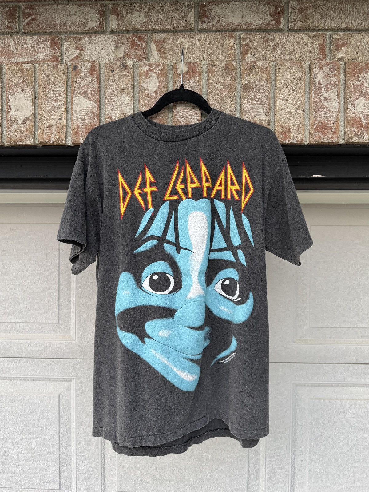 Band Tees VINTAGE REPRINT 1992 DEF LEPPARD “ADRENALIZE” FADED BAND TEE Size US L / EU 52-54 / 3 - 1 Thumbnail