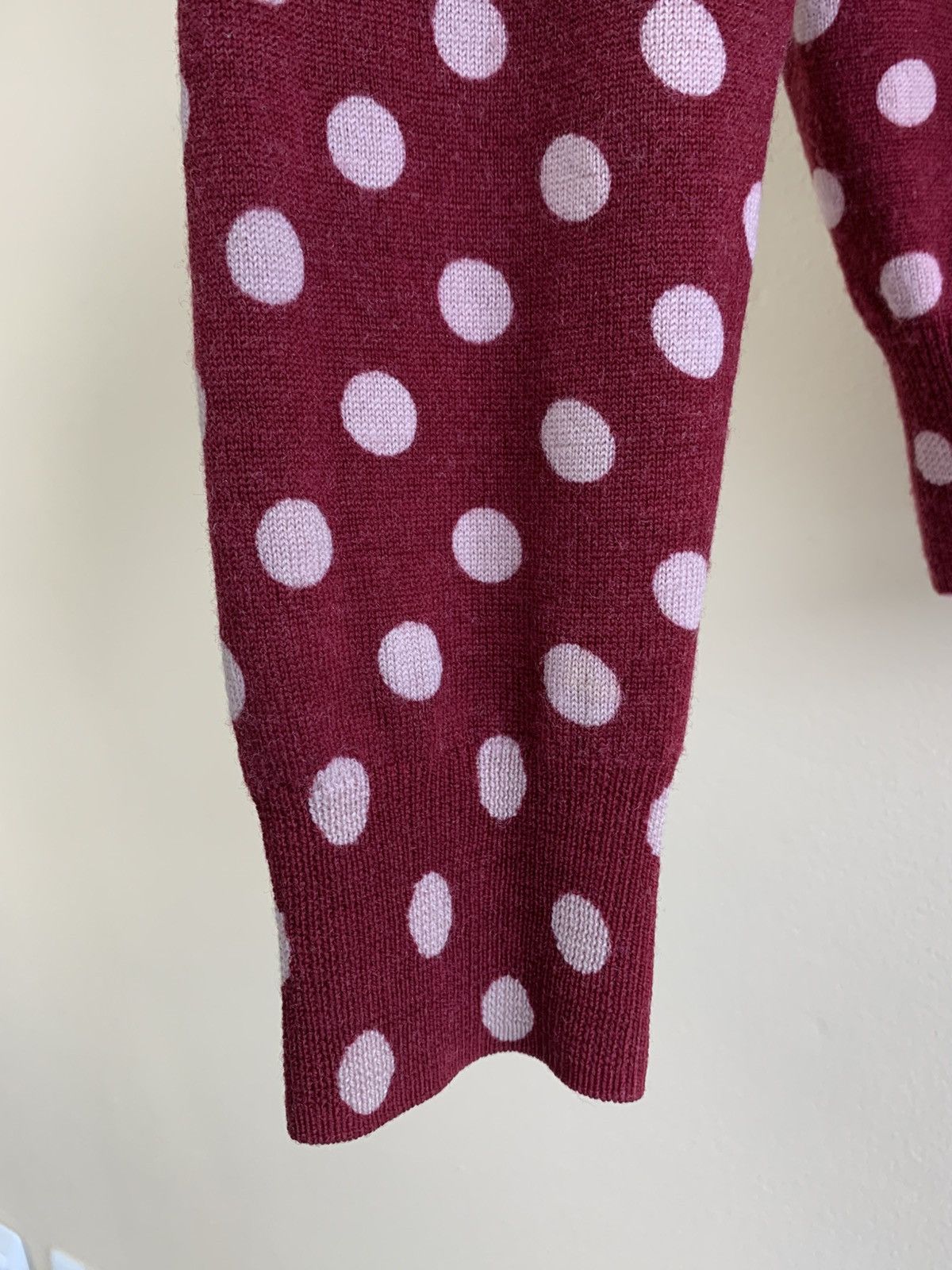 Comme des Garcons Comme des Garcons X H&M Wool Knit Polka Dots Cardigan Size M / US 6-8 / IT 42-44 - 6 Thumbnail