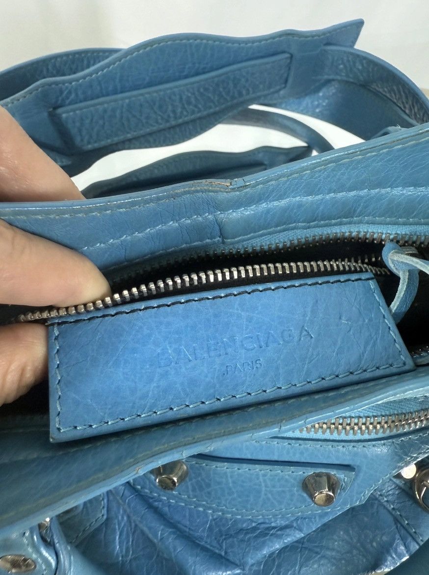 Balenciaga Balenciaga Mini City Turquoise Size ONE SIZE - 4 Thumbnail