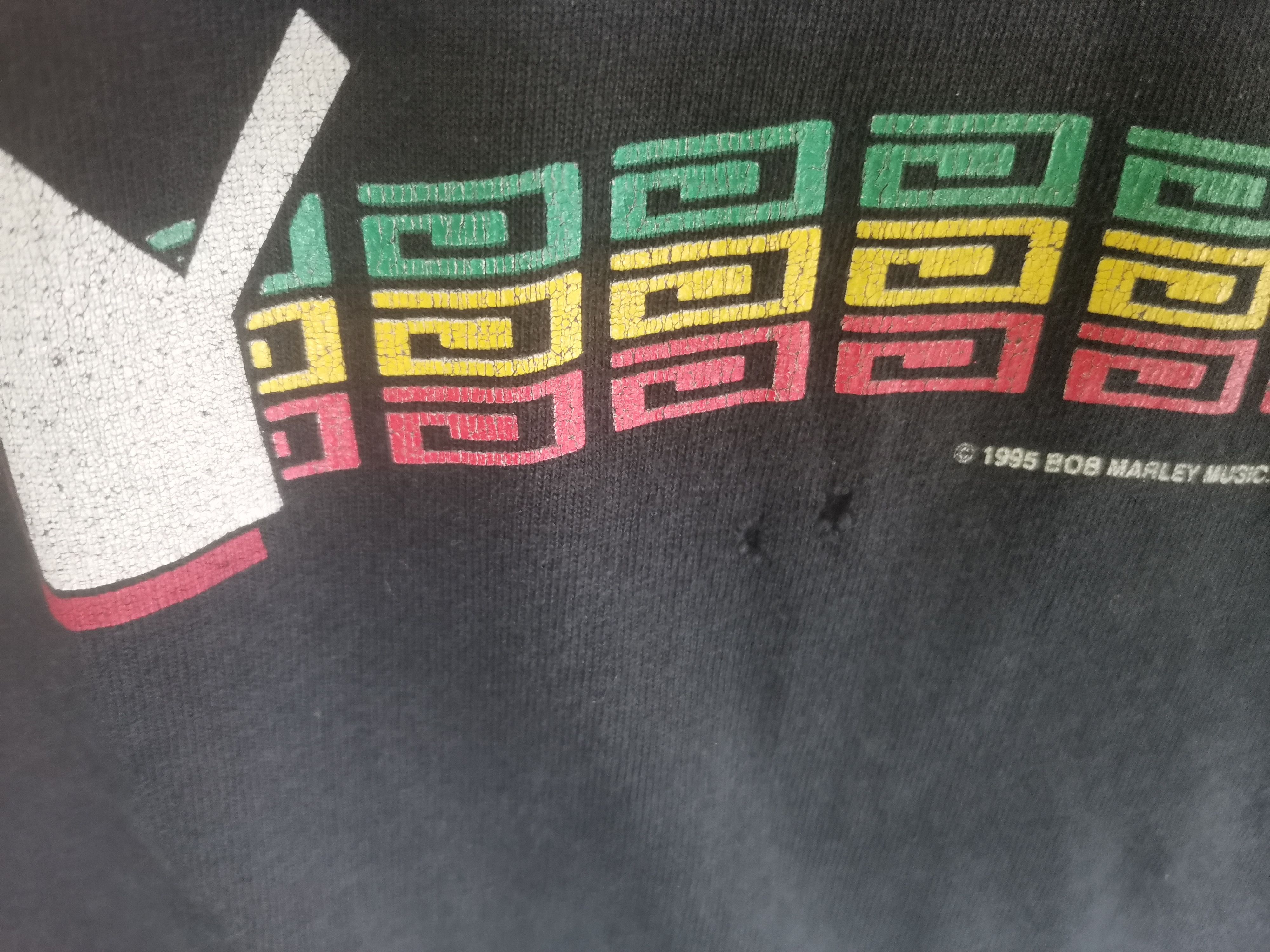 Bob Marley × Vintage Rare vintage Bob Marley t-shirt Size US XL / EU 56 / 4 - 8 Thumbnail