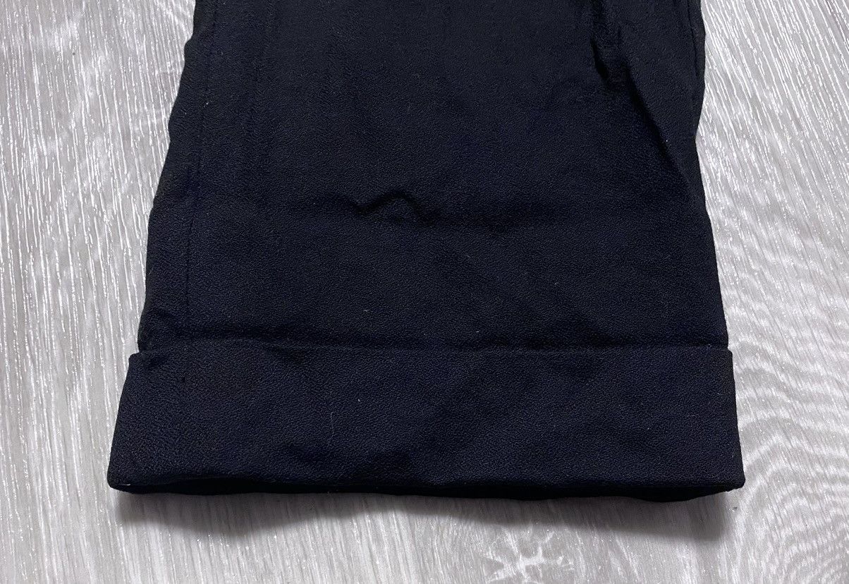 These Glory Days These Glory Days T Ollie Pants Drawstring Black Wool Trouser Size US 32 / EU 48 - 8 Thumbnail