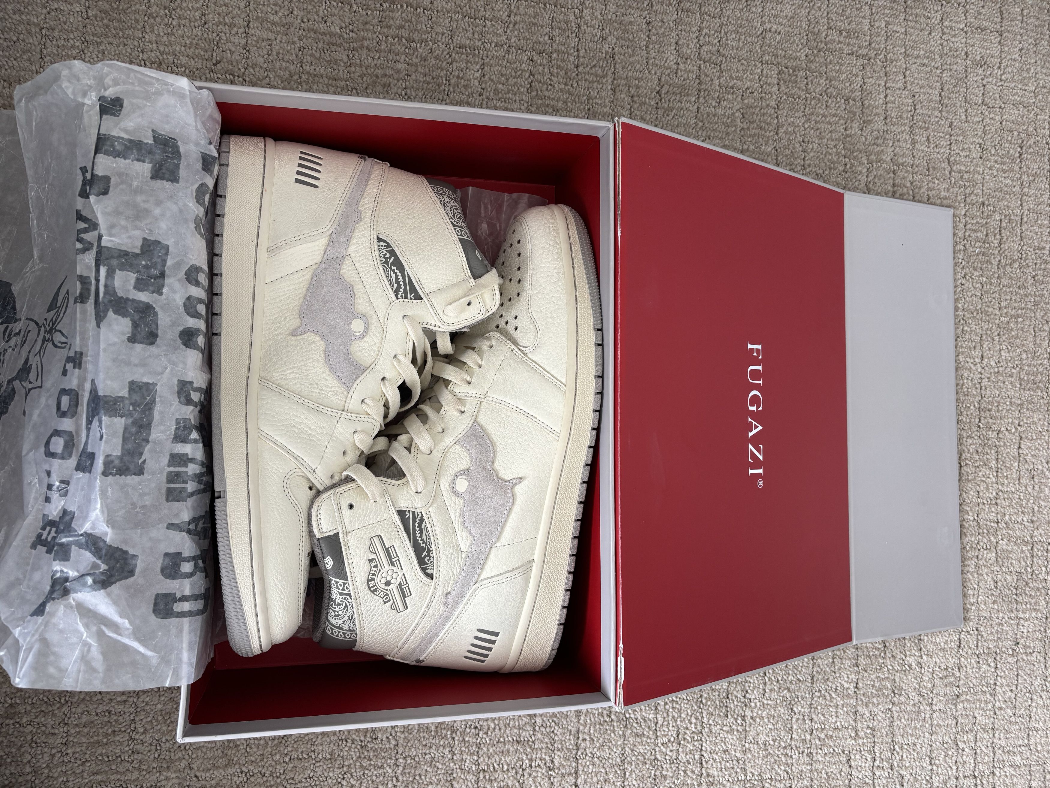 Fugazi Fugazi One in the Chamber Gunmetal Gray Size US 13 / EU 46 - 3 Thumbnail