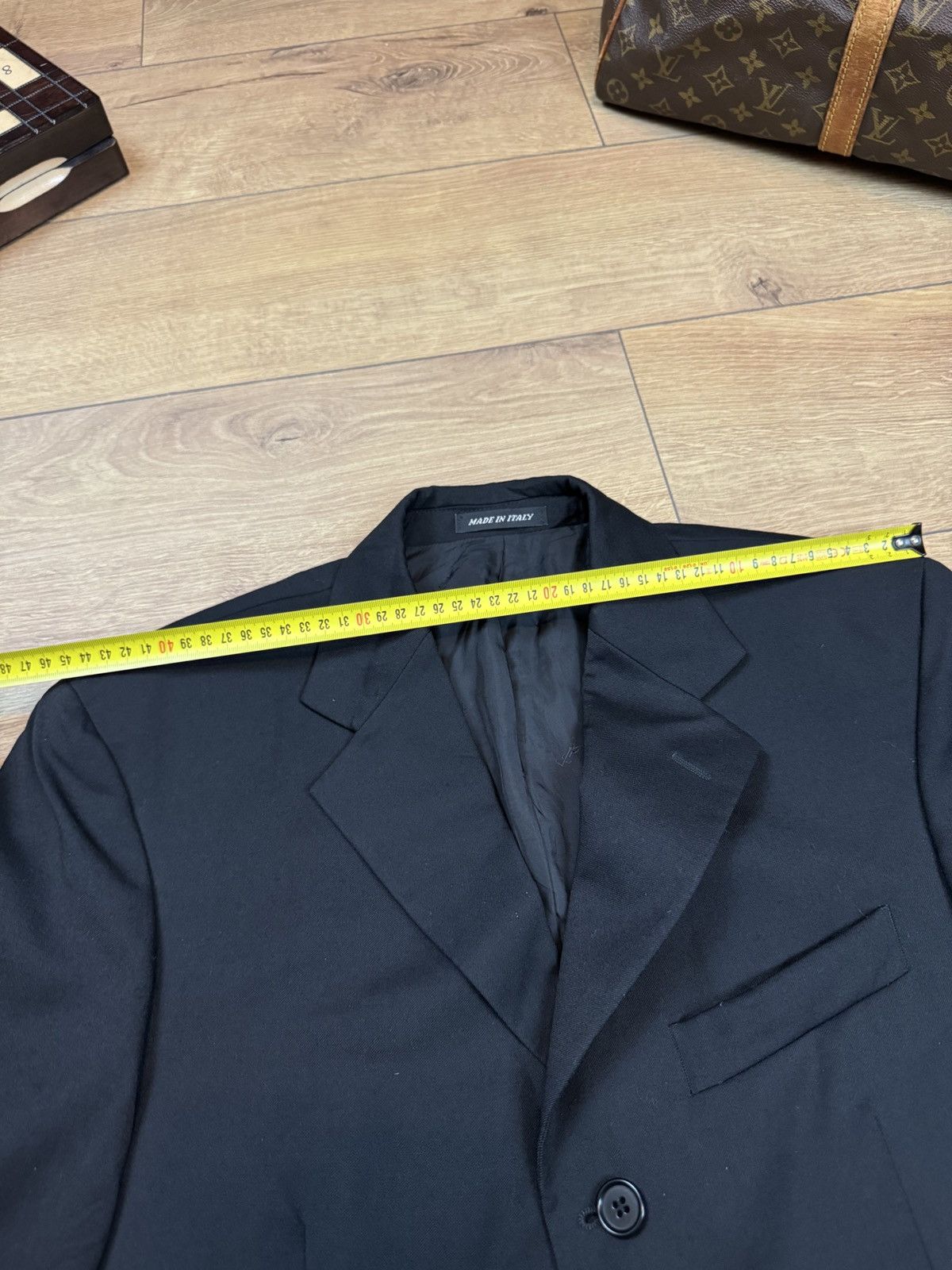 Yves Saint Laurent Vintage wool blazer Yves Saint Laurent original luxury item Size 48L - 7 Thumbnail