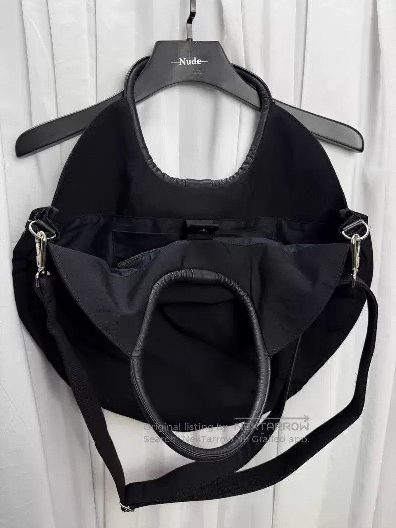 Yohji Yamamoto Yohji Yamamoto Zipper and Ring Shoulder and Tote Bag Size ONE SIZE - 3 Thumbnail