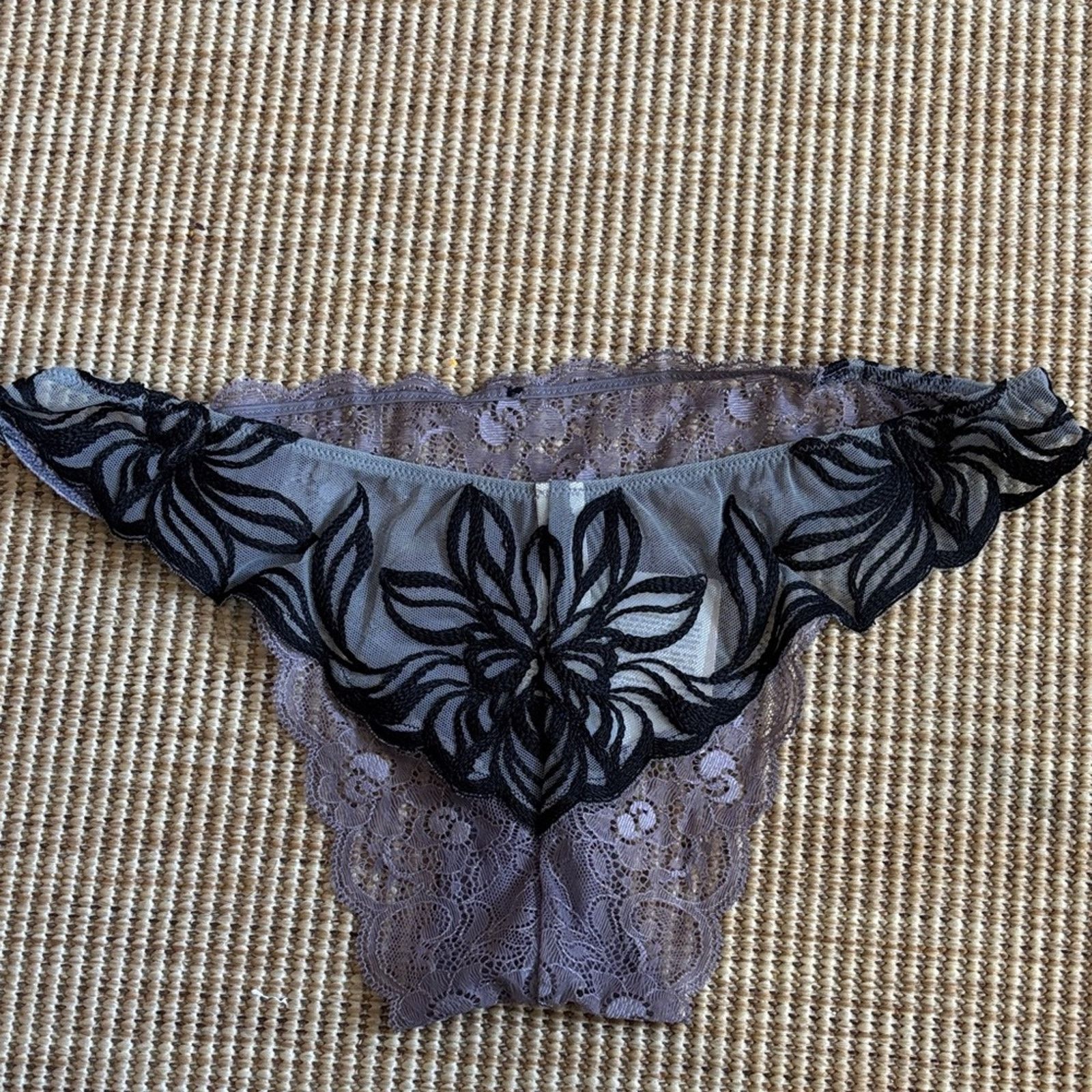 La Perla NWT Malizia by La Perla Lavender Lace Panties size M or 3 Size ONE SIZE - 4 Thumbnail