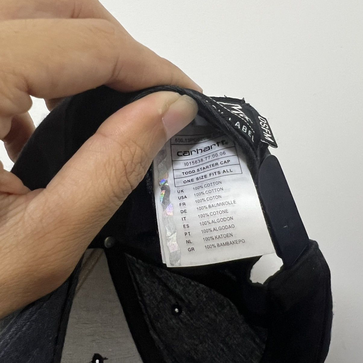 Carhartt Carhartt X Starter black label hat Size ONE SIZE - 6 Thumbnail