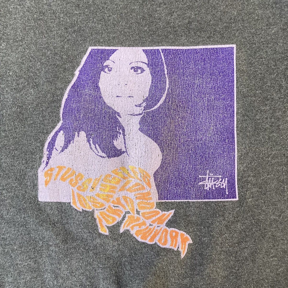 Stussy Vintage Stussy Nude Girl Tees Size US XL / EU 56 / 4 - 2 Thumbnail