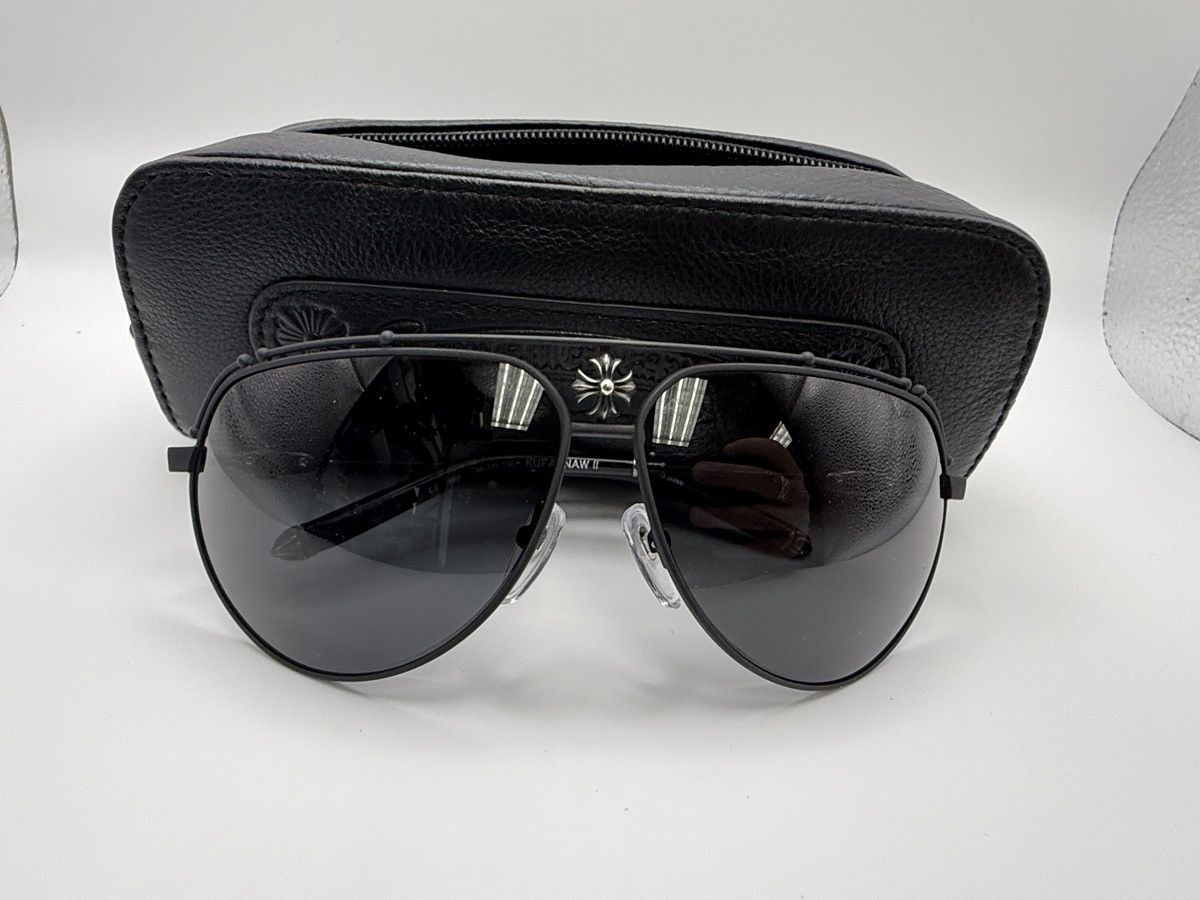 Chrome Hearts Chrome Hearts “KUFANNAW II” Sunglasses Size ONE SIZE - 10 Thumbnail